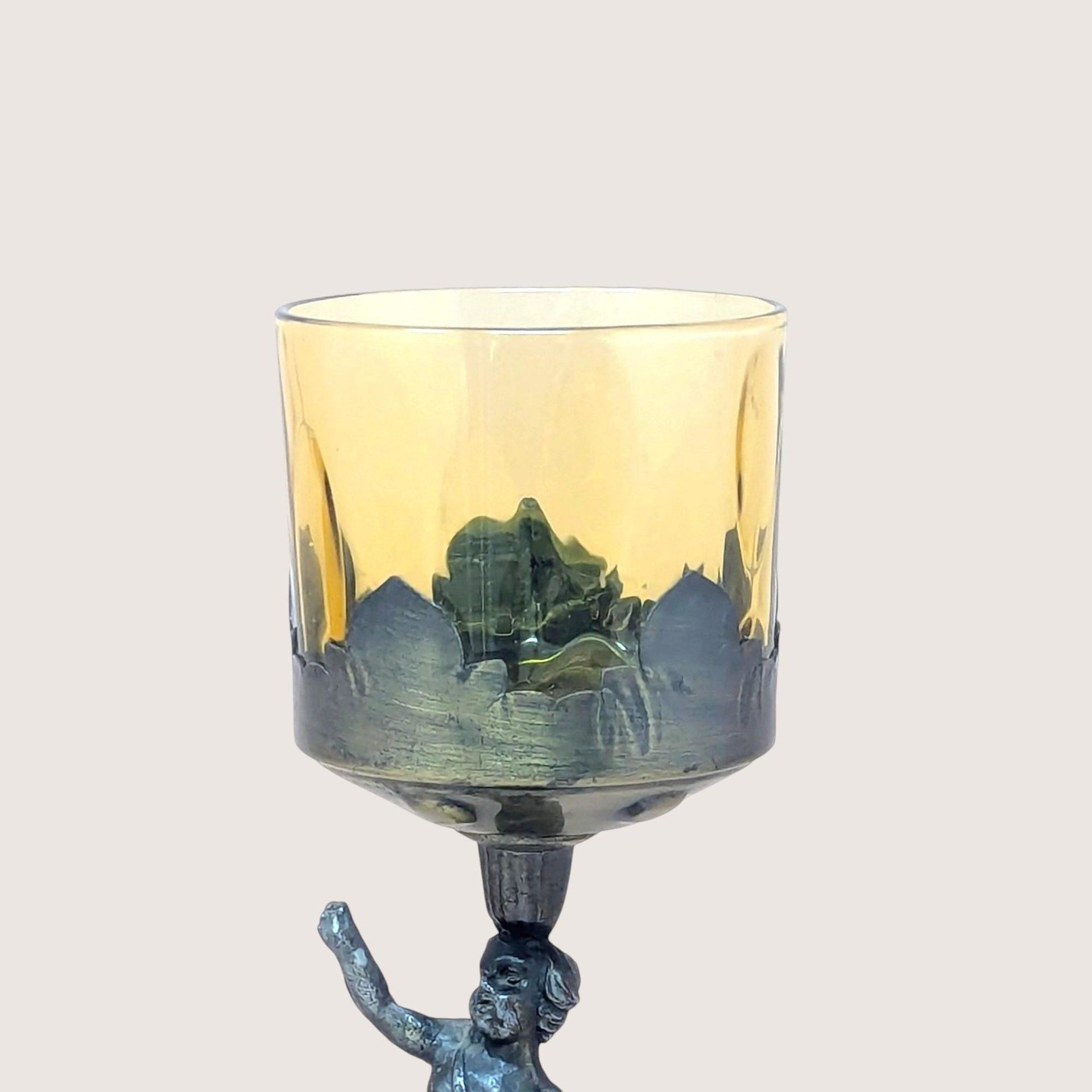 1960 Cherub Candle Holder