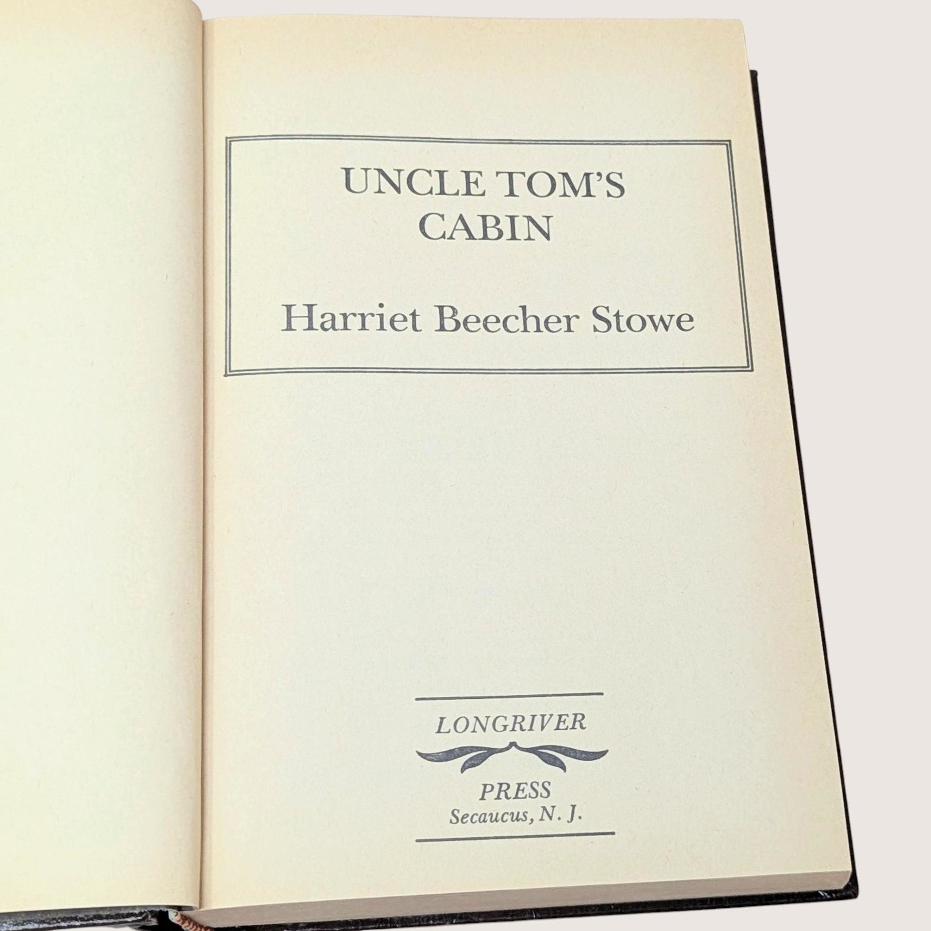 1976 Harriet Beecher Stowe Uncle Toms Cabin
