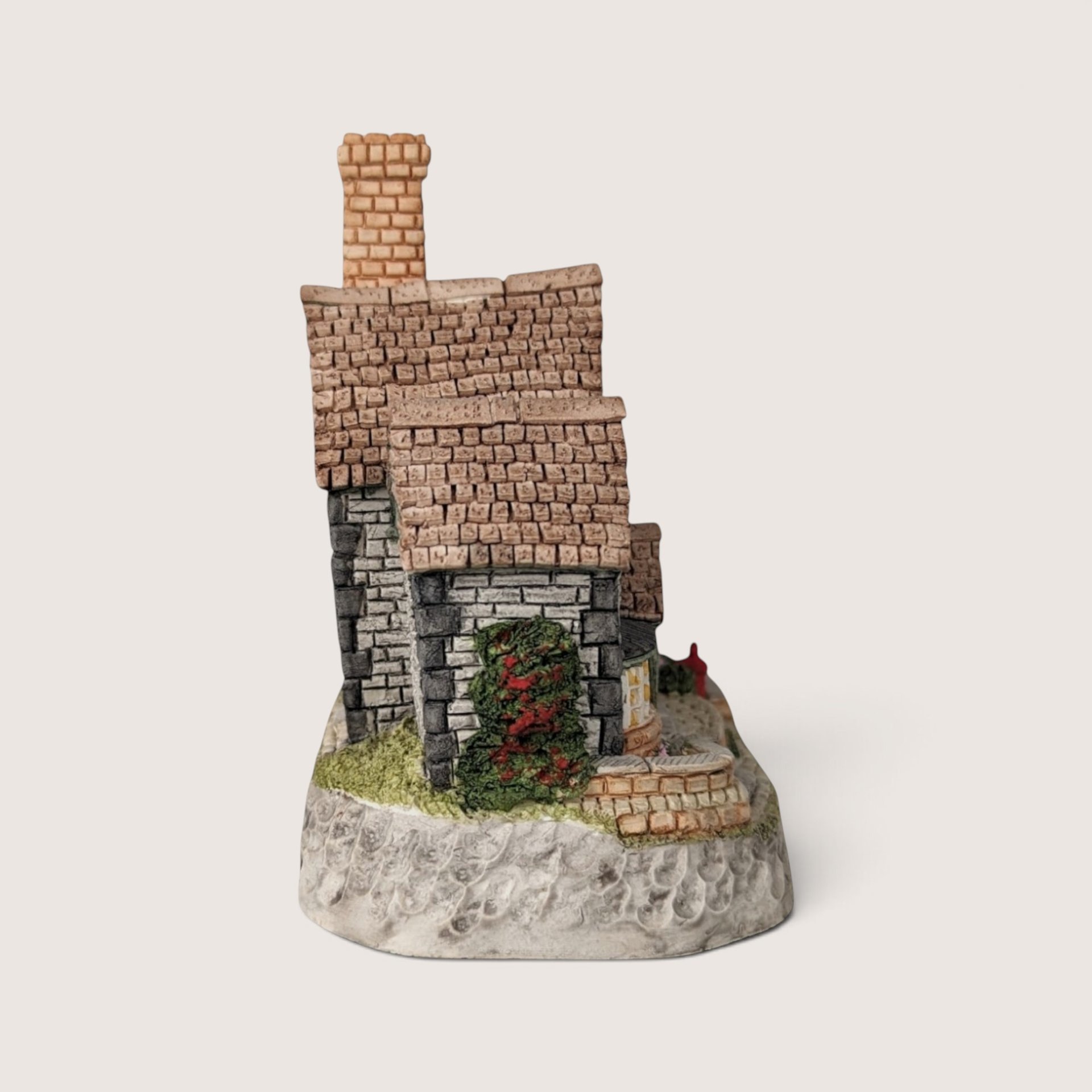 Vintage Signed David Winter The Post Office Miniature Cottage