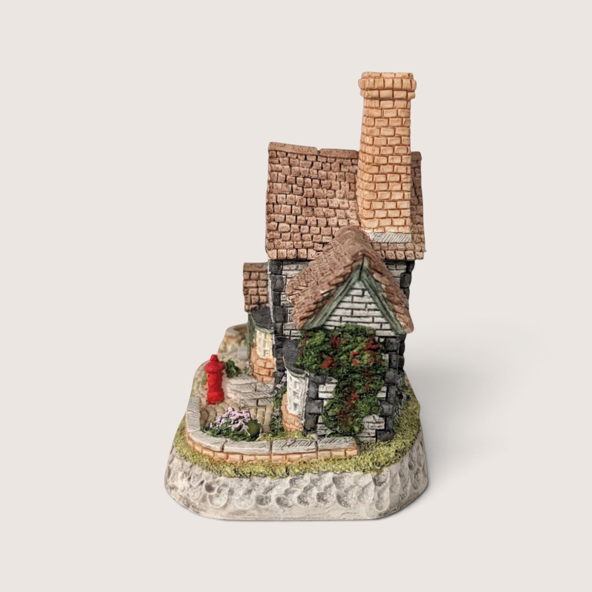 Vintage Signed David Winter The Post Office Miniature Cottage
