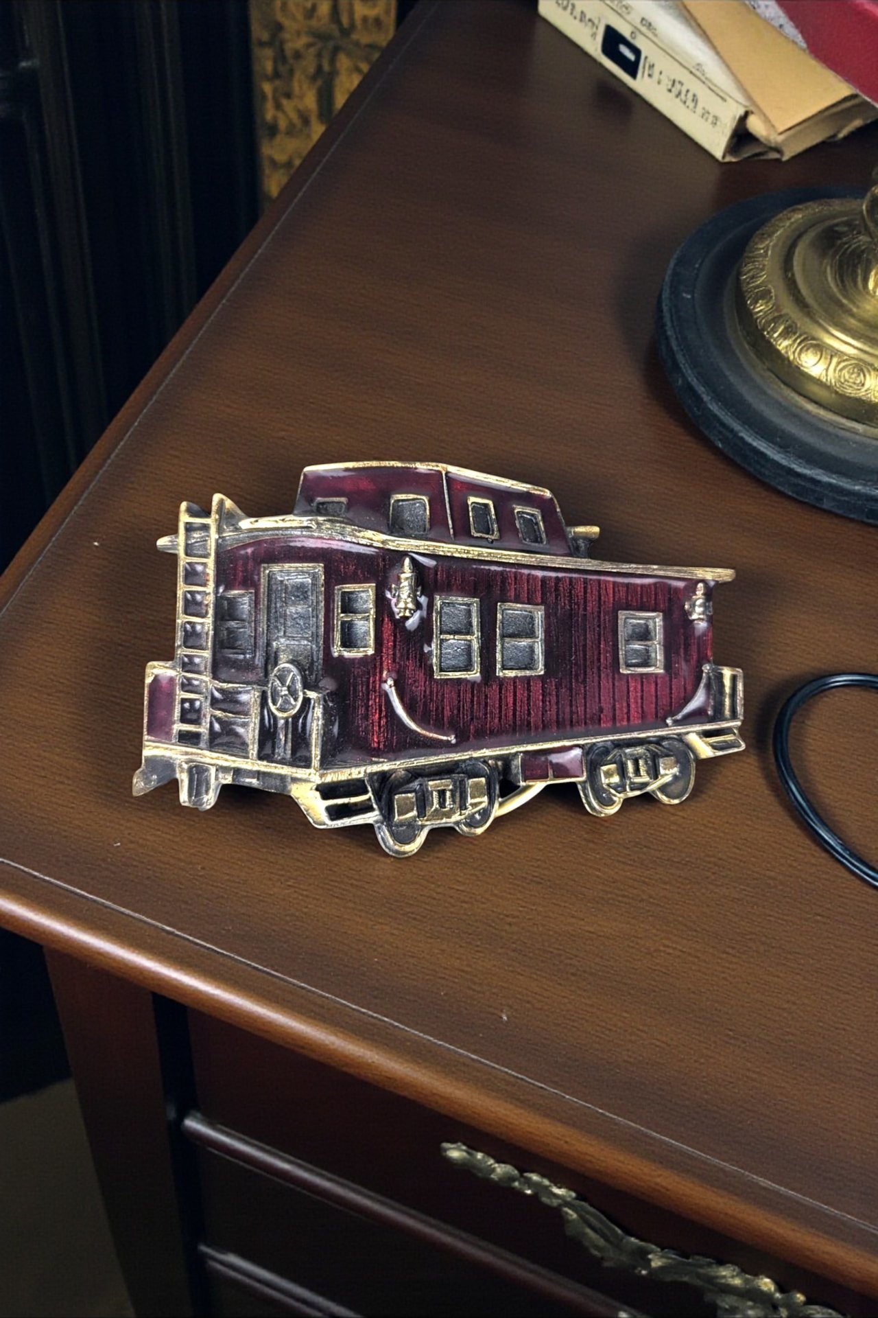 1976 Chicago Caboose Belt Buckle