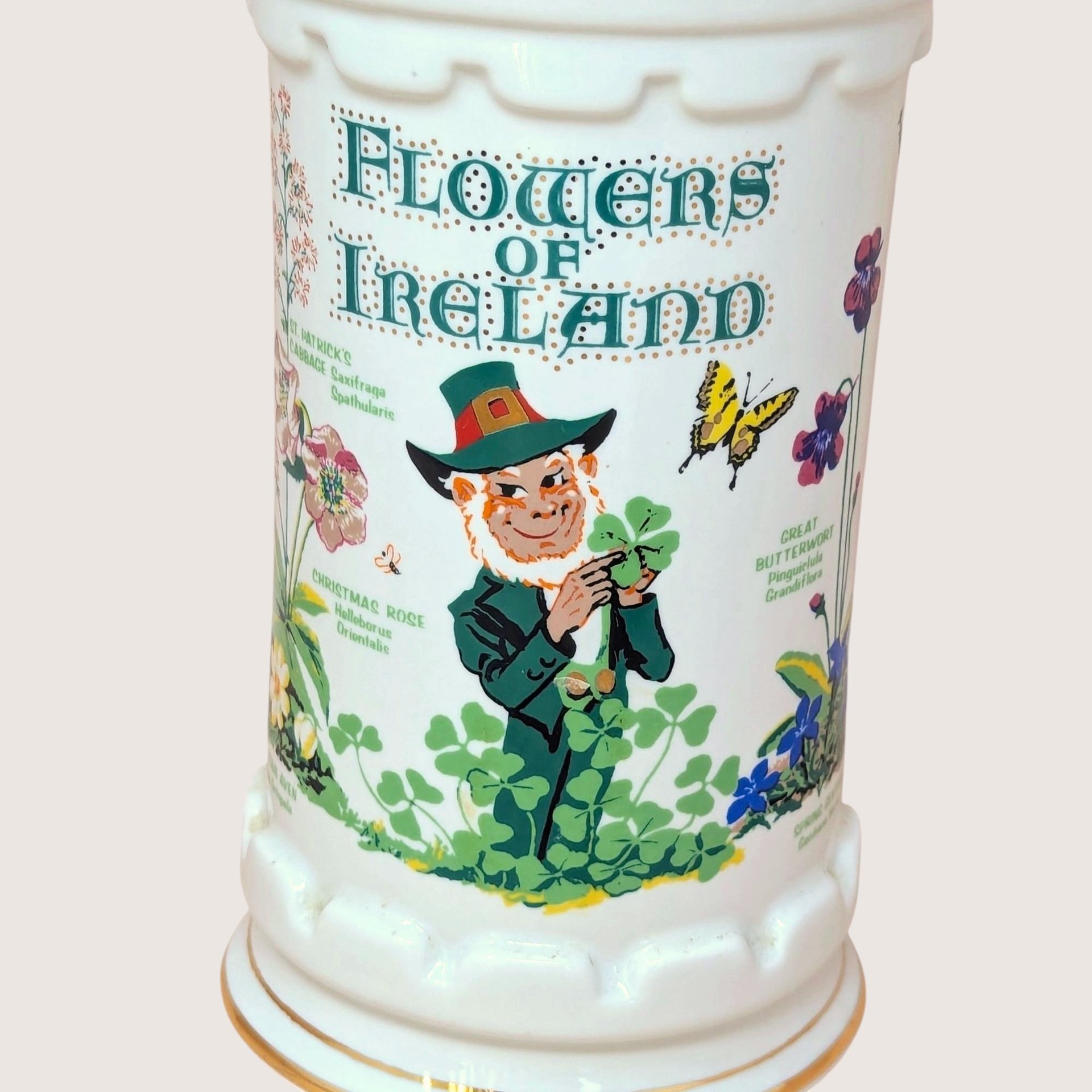 1983 Old Commonwealth Empty  Porcelain Decanter