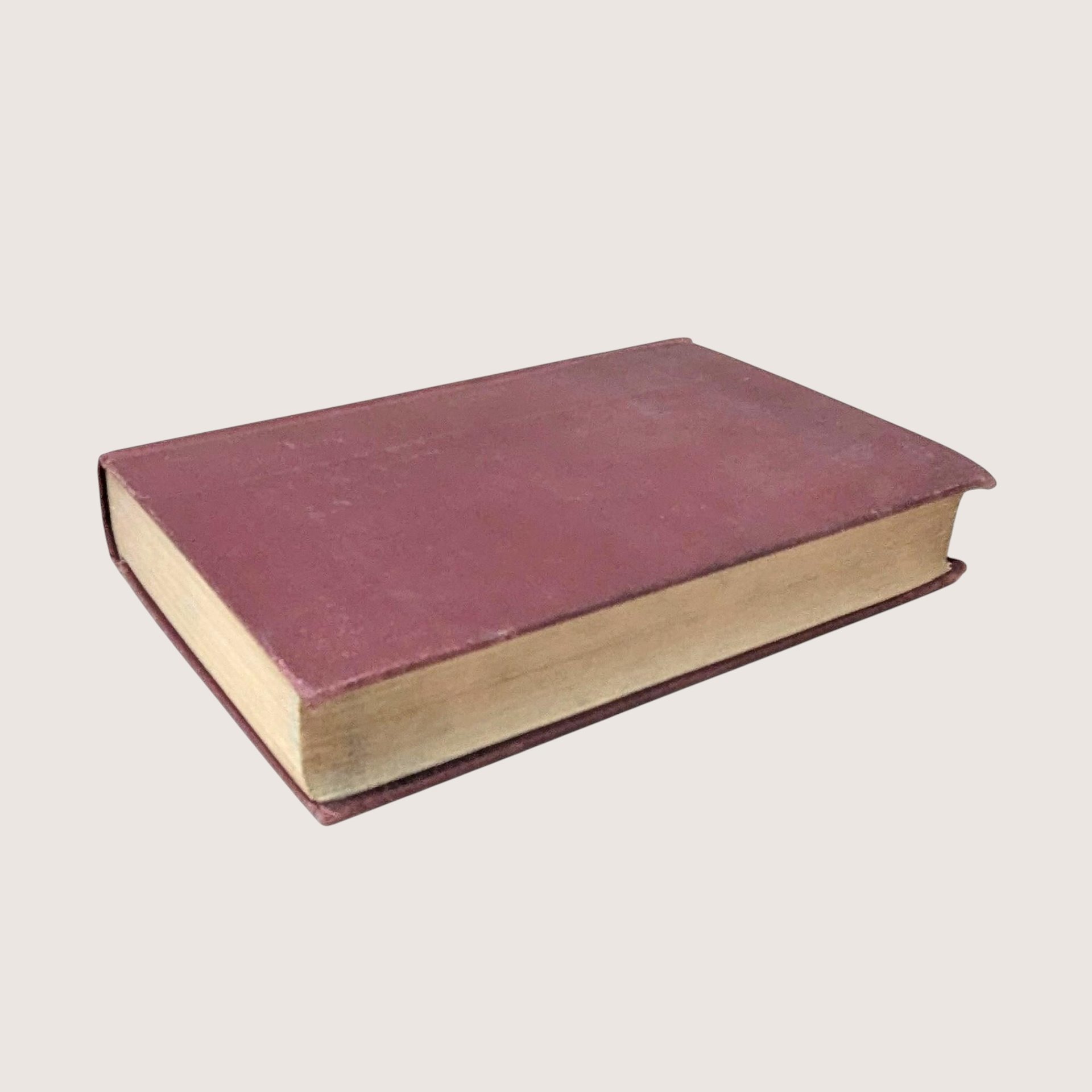 Antique Robert Brownings Poems Hardcover Book
