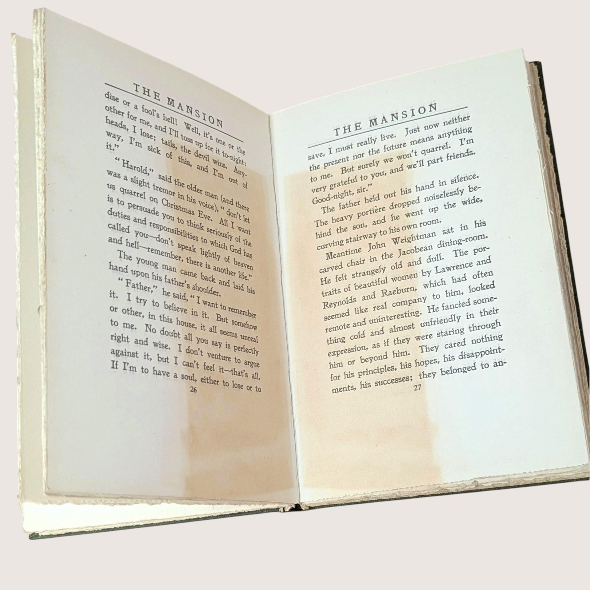 The Mansion Henry Van Dyke Hardcover Book 