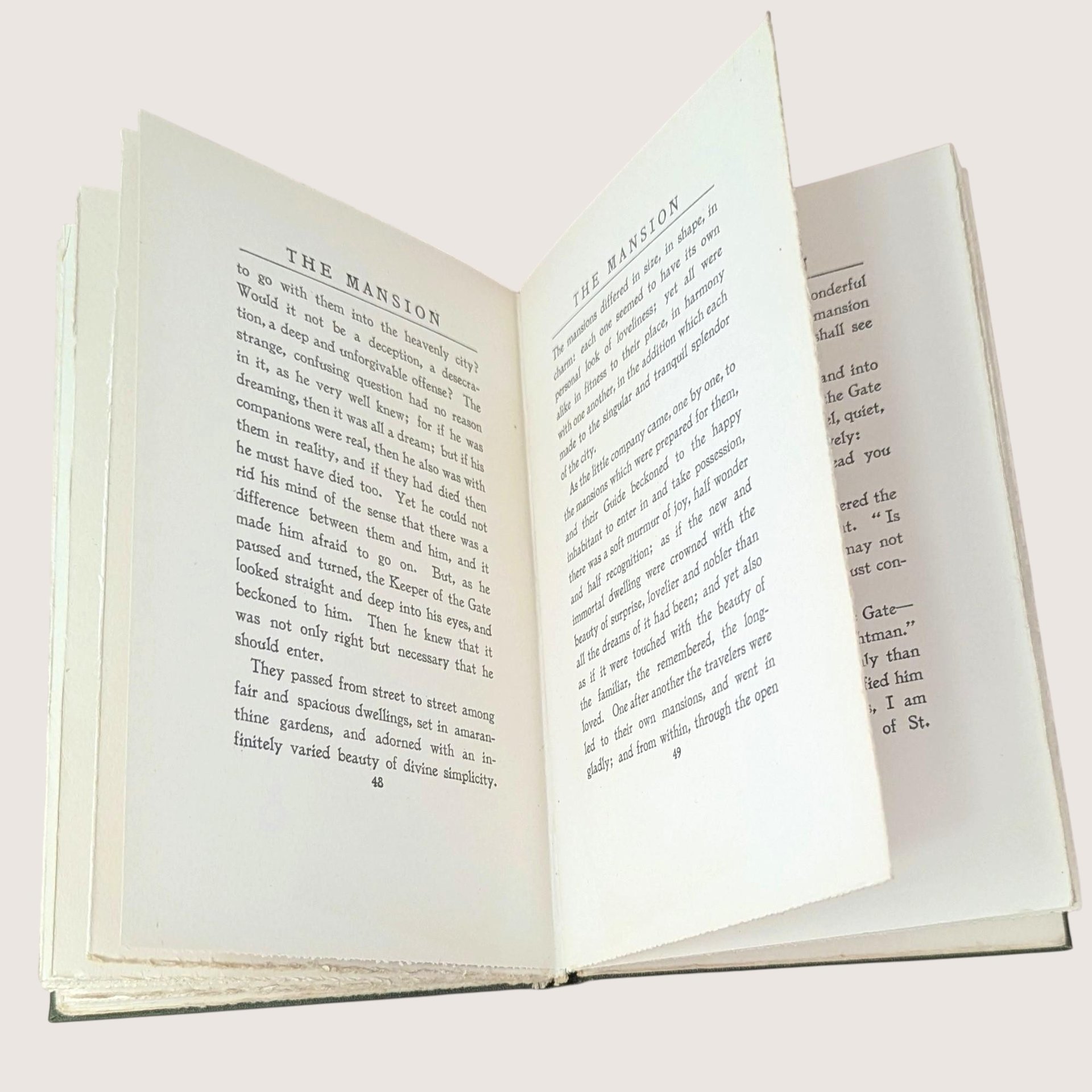 The Mansion Henry Van Dyke Hardcover Book 