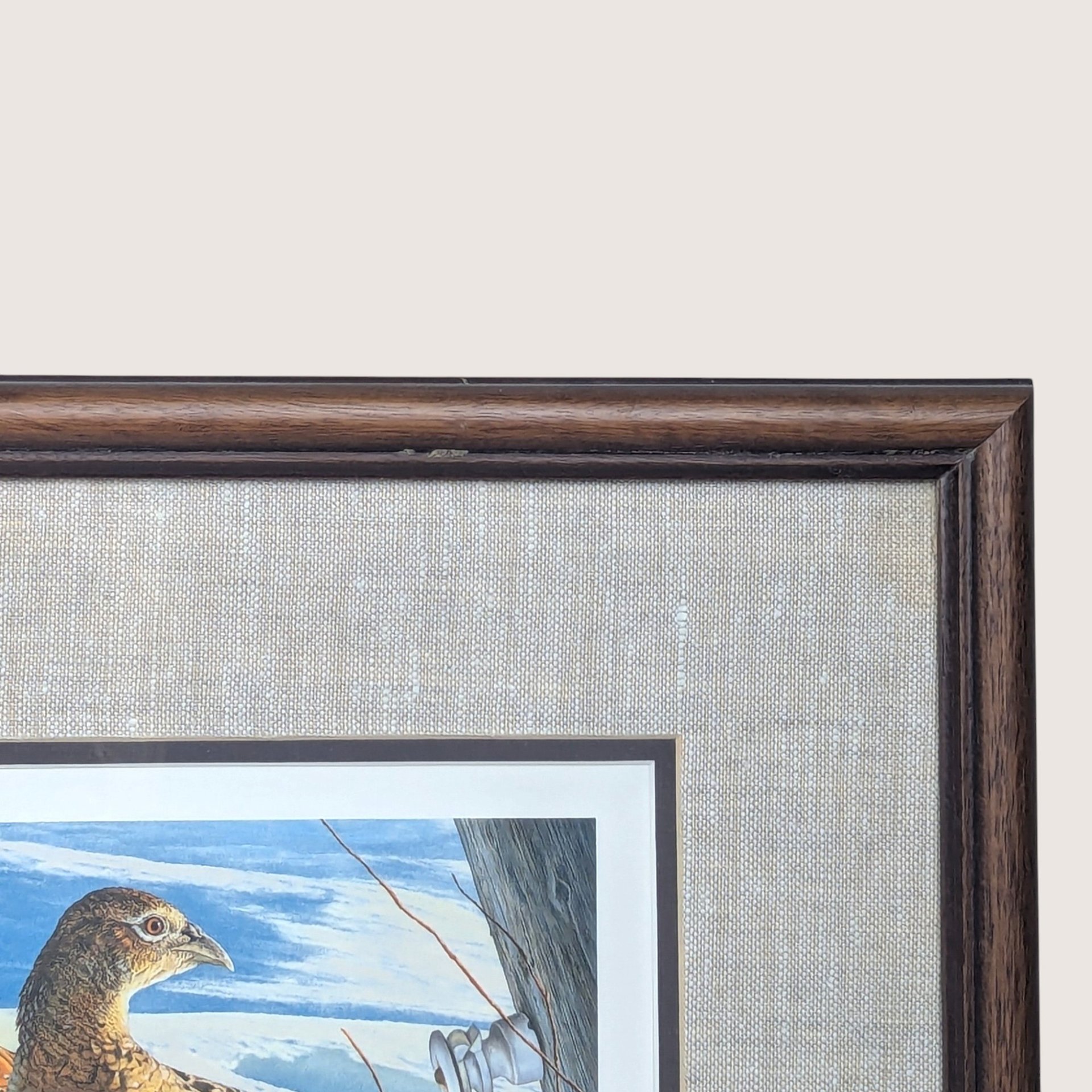 1987 Minnesota Pheasant Habitat Stamp Print by Brian Jarvi