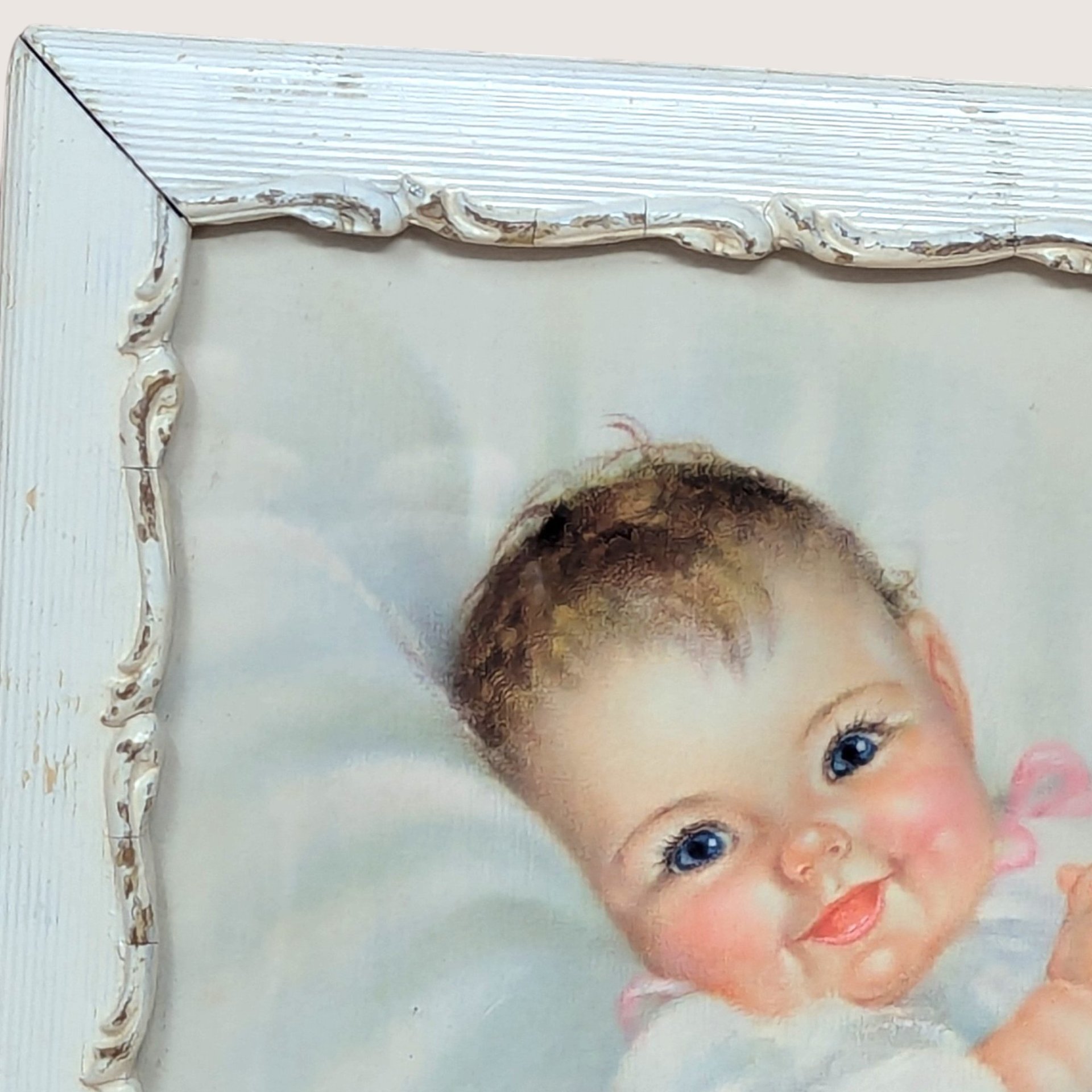1940s Charlotte Becker Take Me In Your Arms Framed Nursery Print