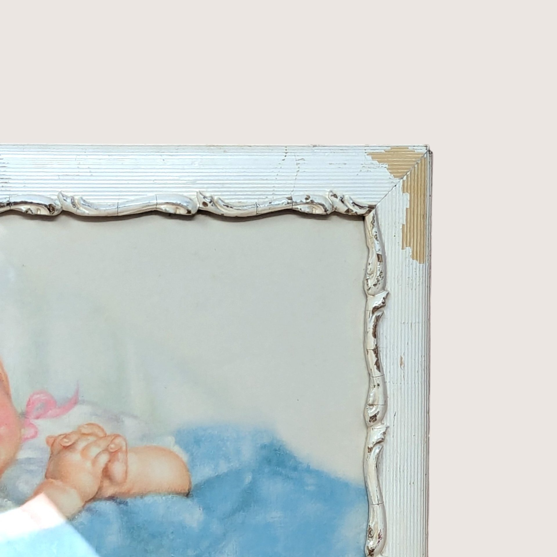 1940s Charlotte Becker Take Me In Your Arms Framed Nursery Print