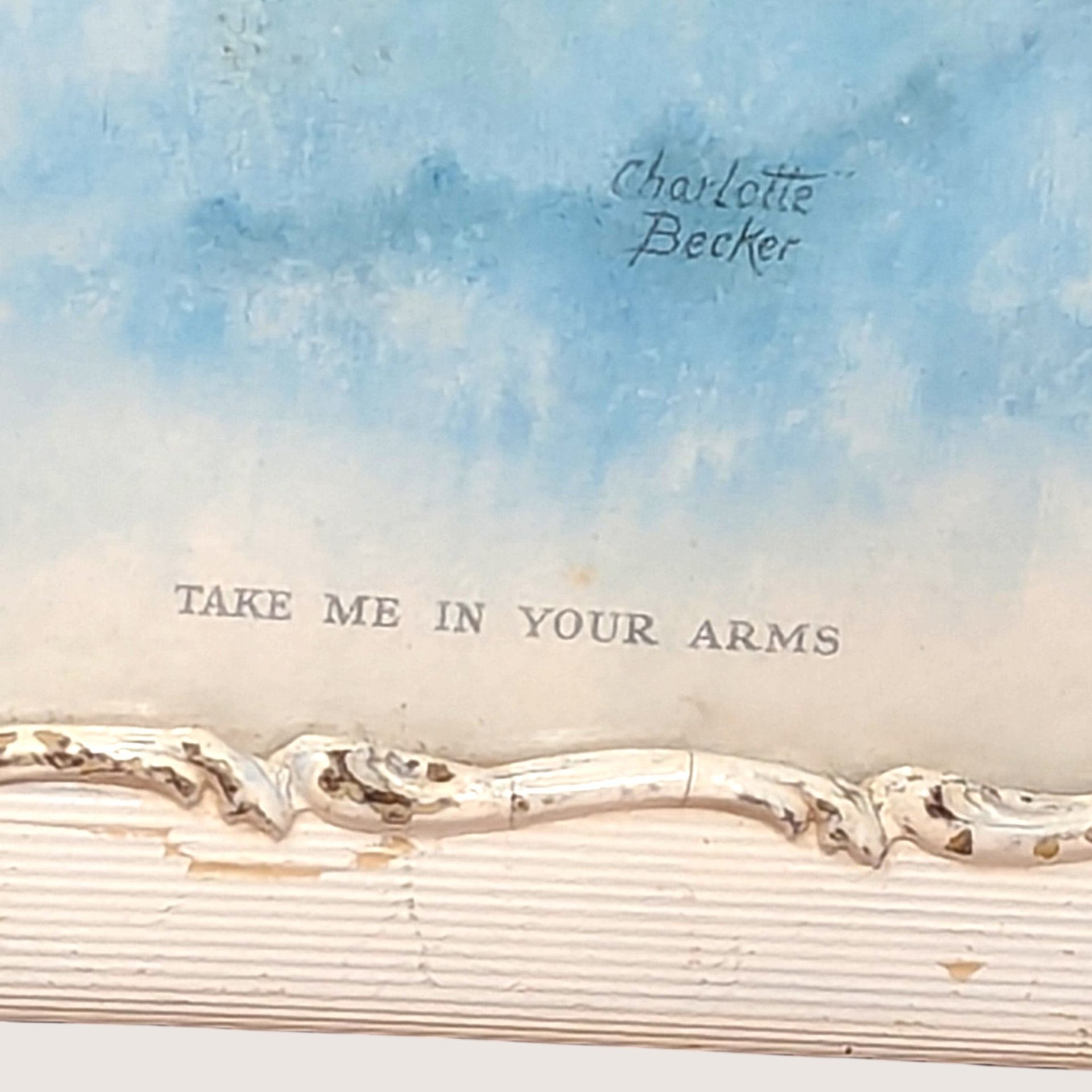 1940s Charlotte Becker Take Me In Your Arms Framed Nursery Print