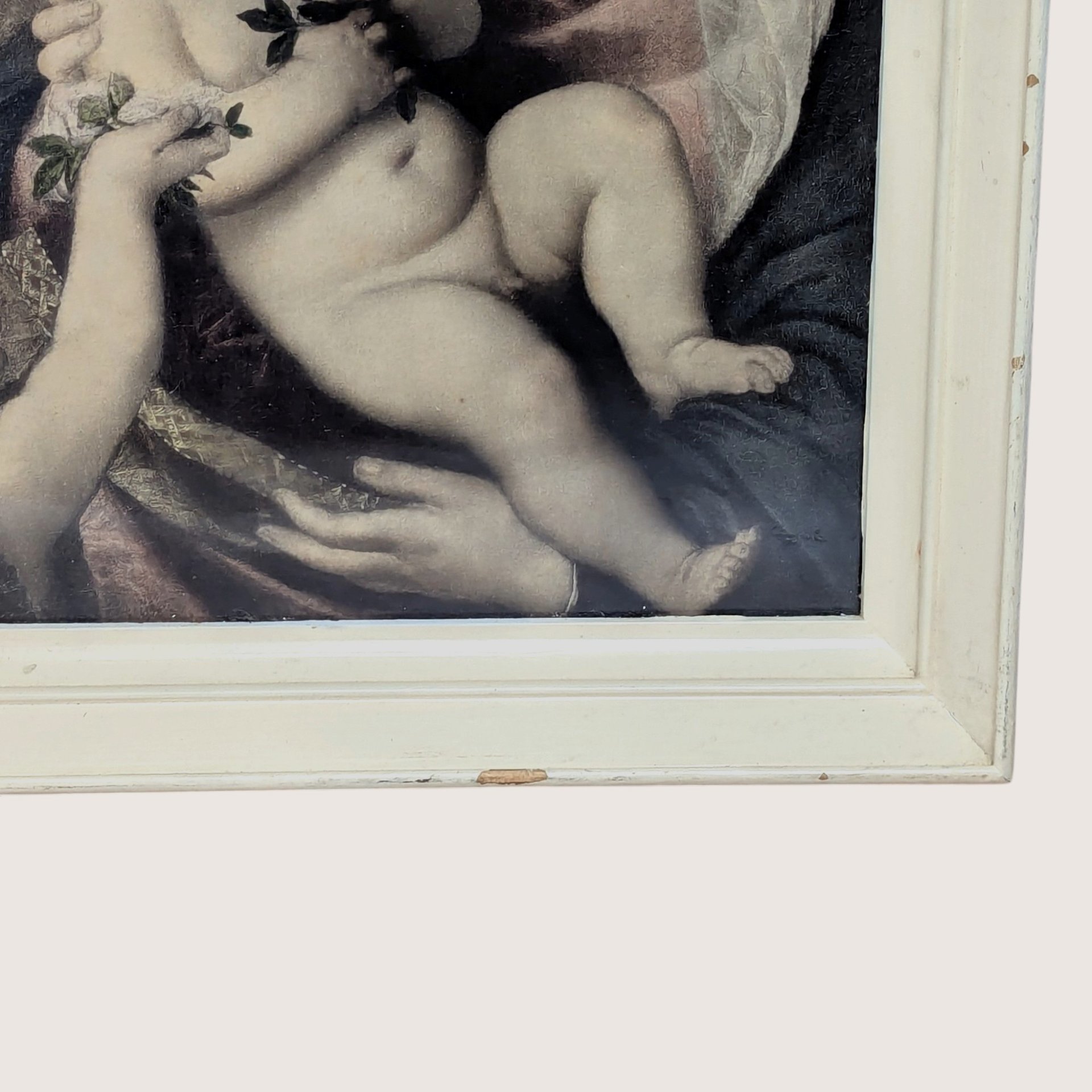1950s Titian Aldobrandini Madonna and Child Framed Print
