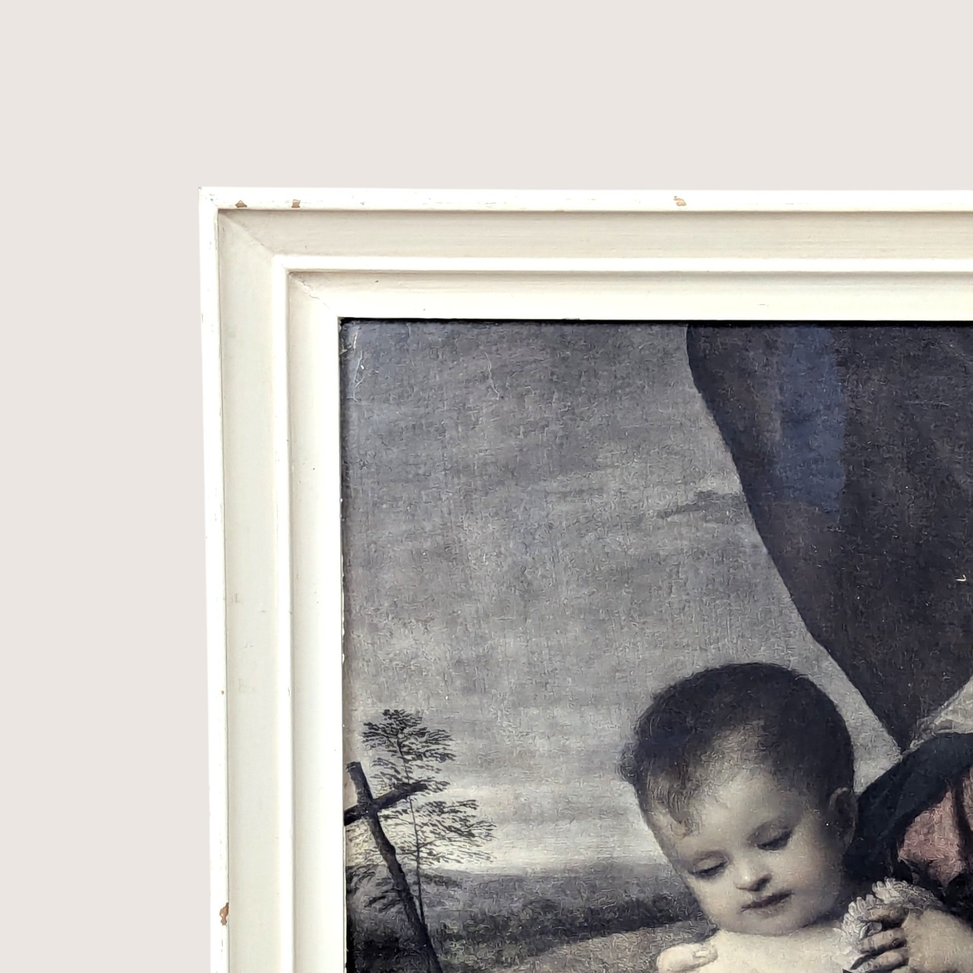 1950s Titian Aldobrandini Madonna and Child Framed Print