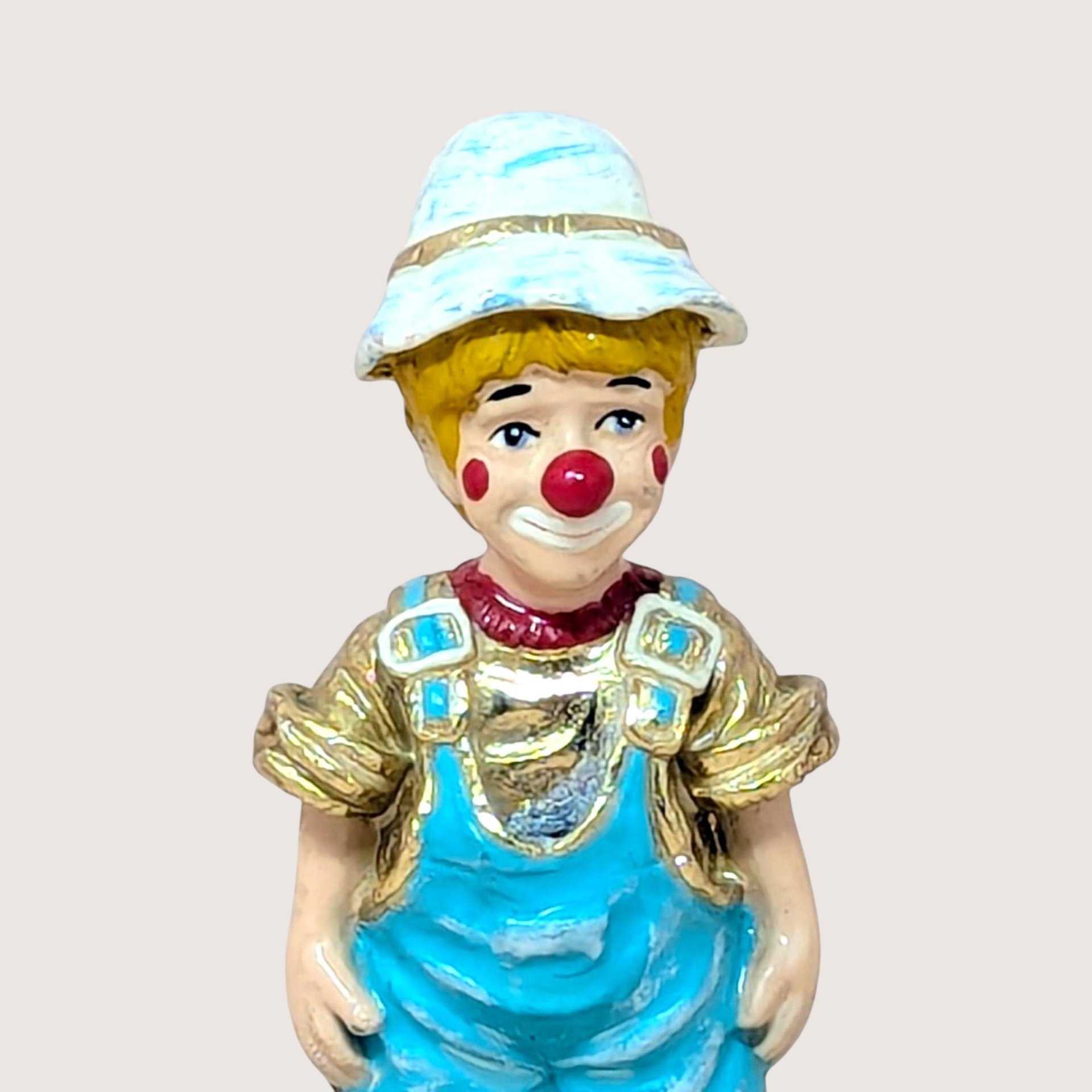 2000 Ron Lee Rascal Clown Onyx Base Figurine