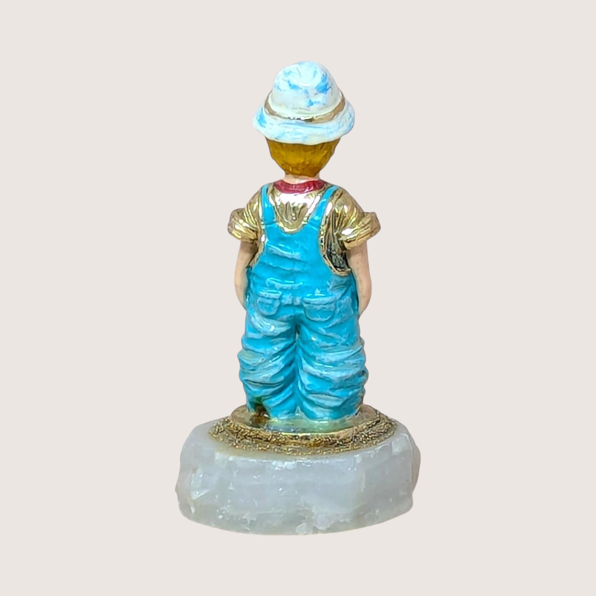 2000 Ron Lee Rascal Clown Onyx Base Figurine