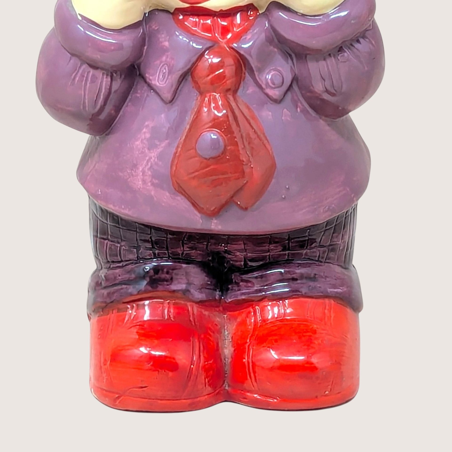 1989 Artmark Handpainted Ceramic Crying Clown Figurine