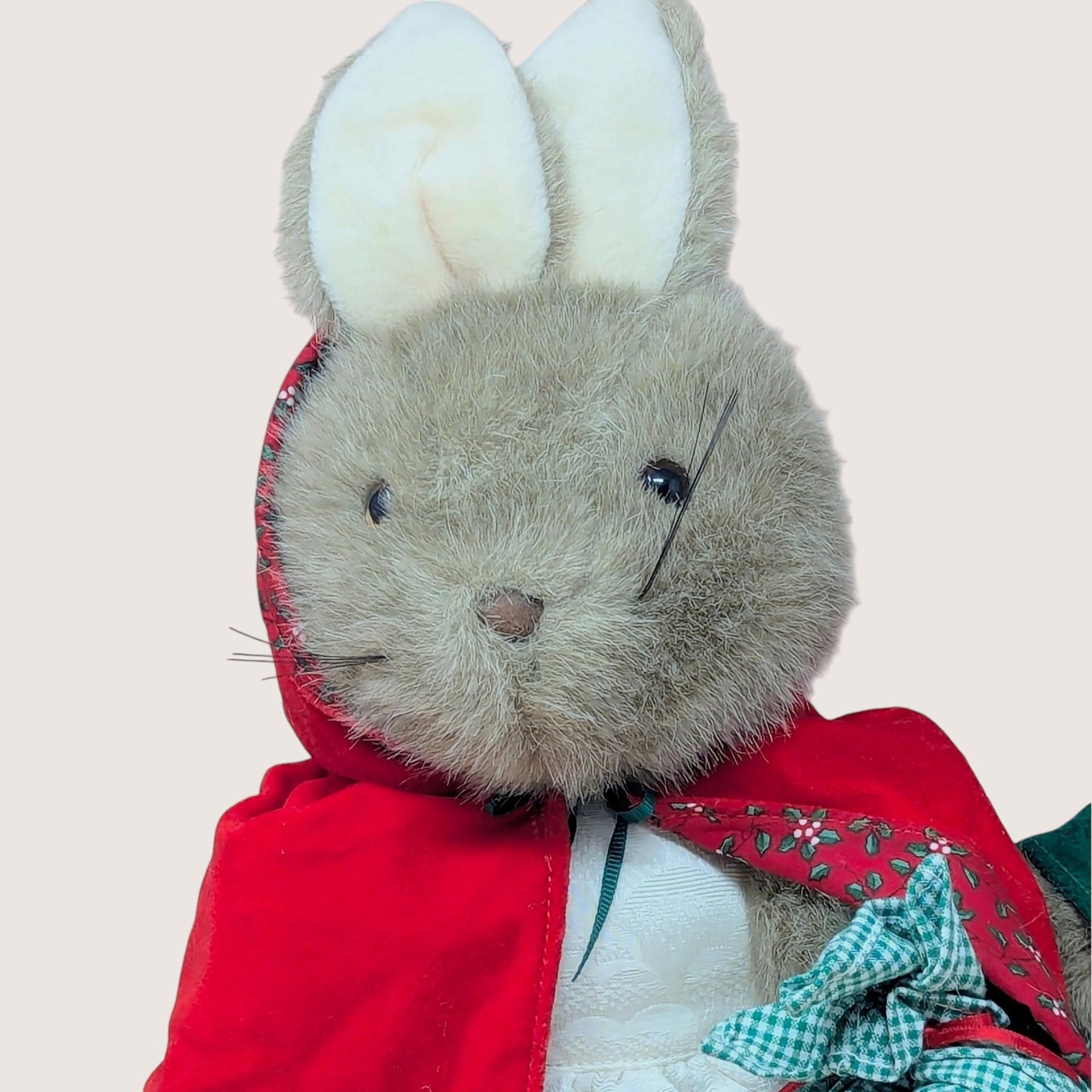 1980s Eden Peter Rabbit and Mrs Rabbit Plush Pair