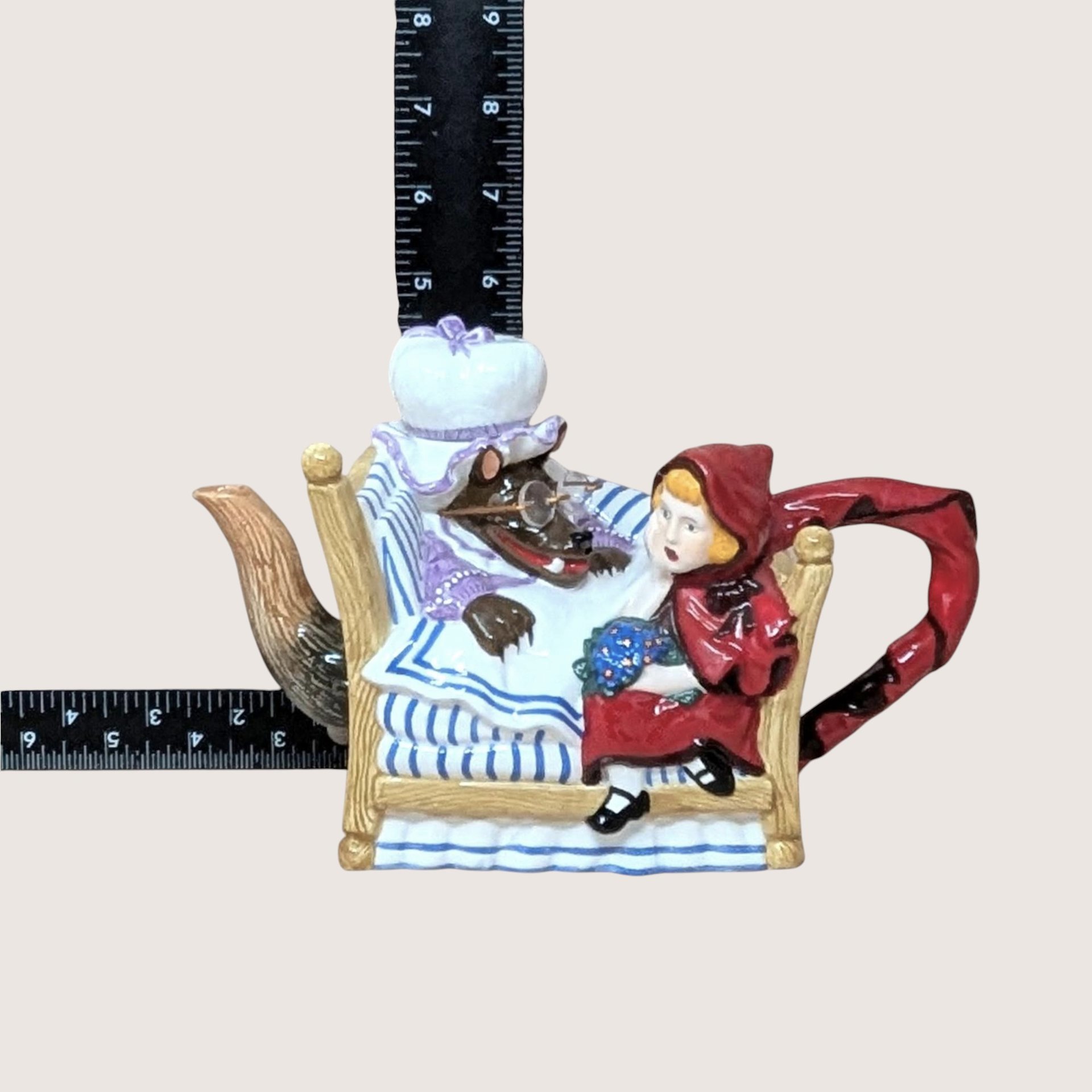 Dept 56 Little Red Riding Hood Storybook Teapot Set