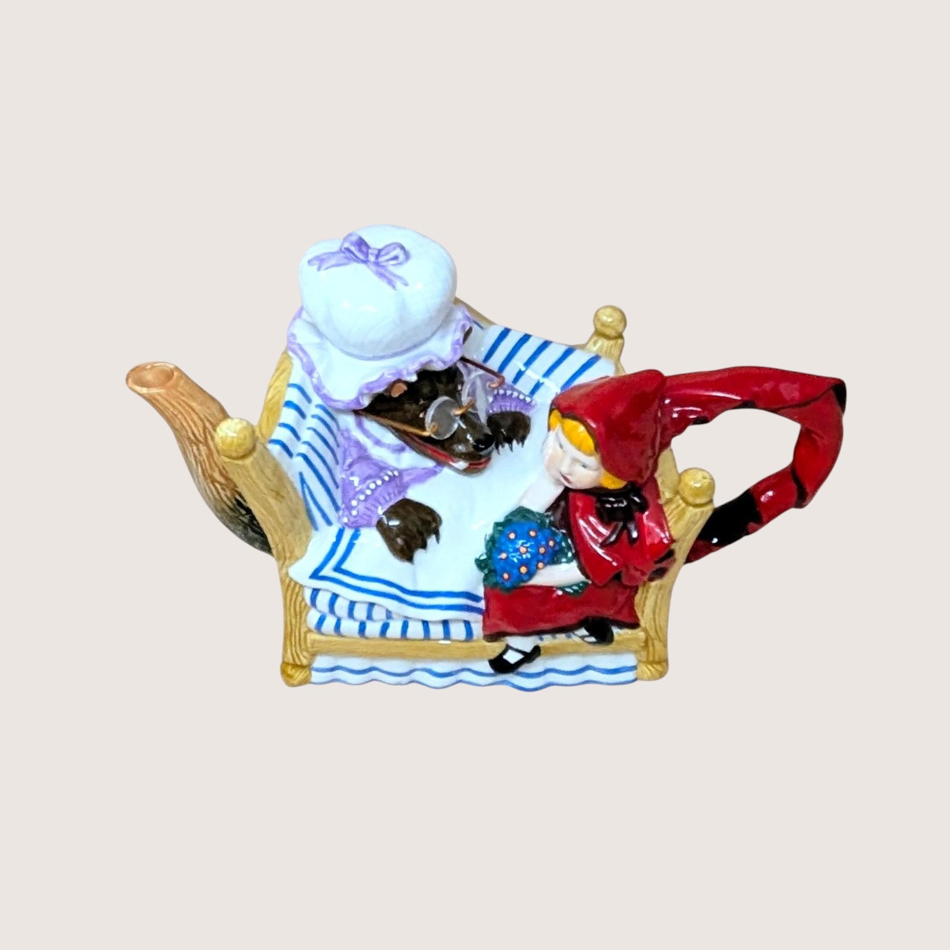 Dept 56 Little Red Riding Hood Storybook Teapot Set
