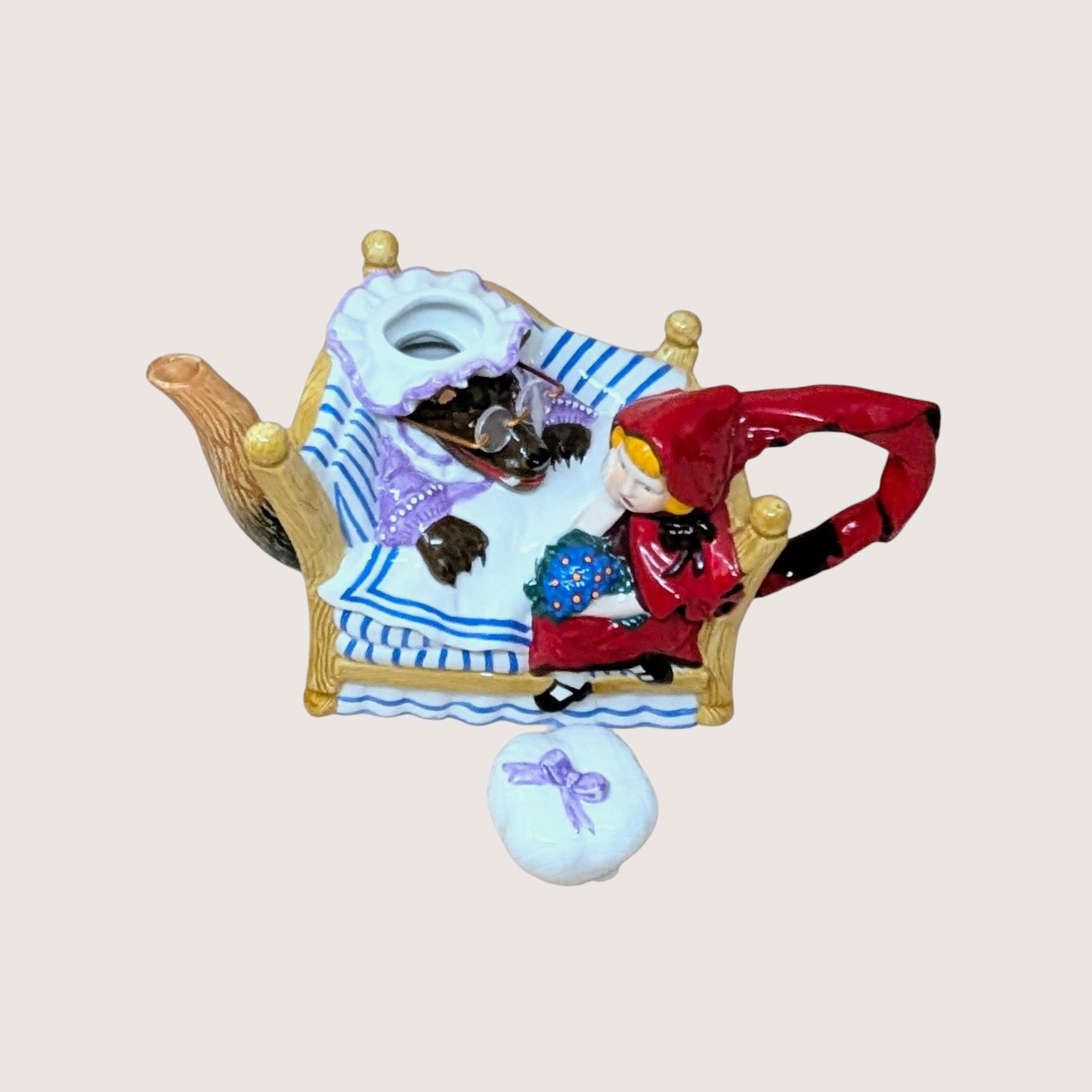 Dept 56 Little Red Riding Hood Storybook Teapot Set