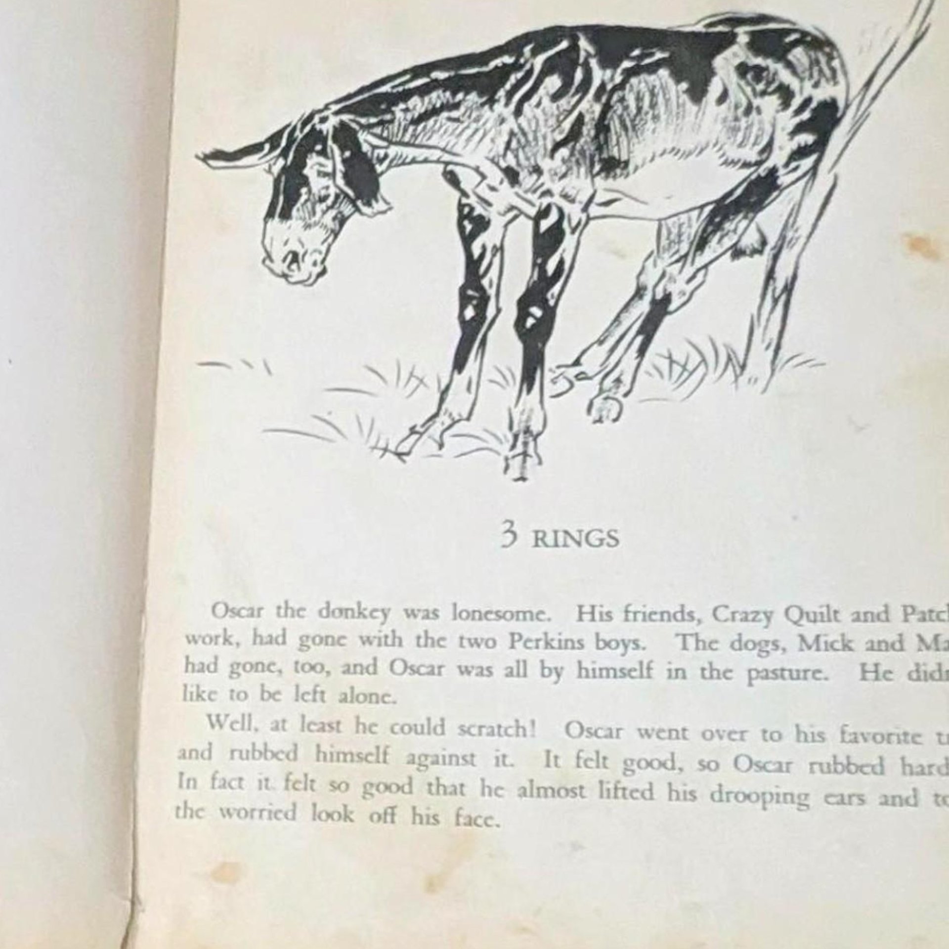 1938 3 Rings A Circus Book by Paul Brown