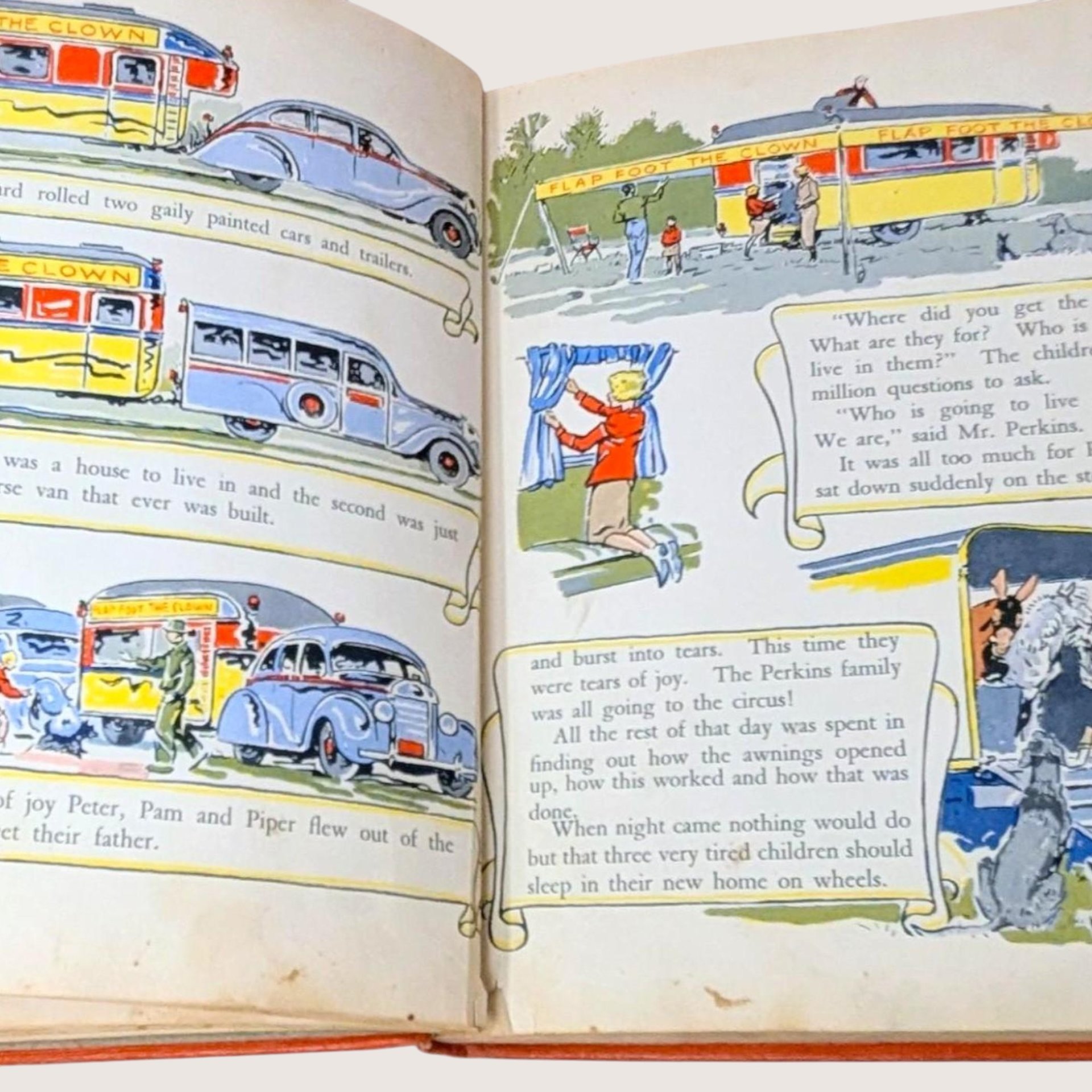 1938 3 Rings A Circus Book by Paul Brown