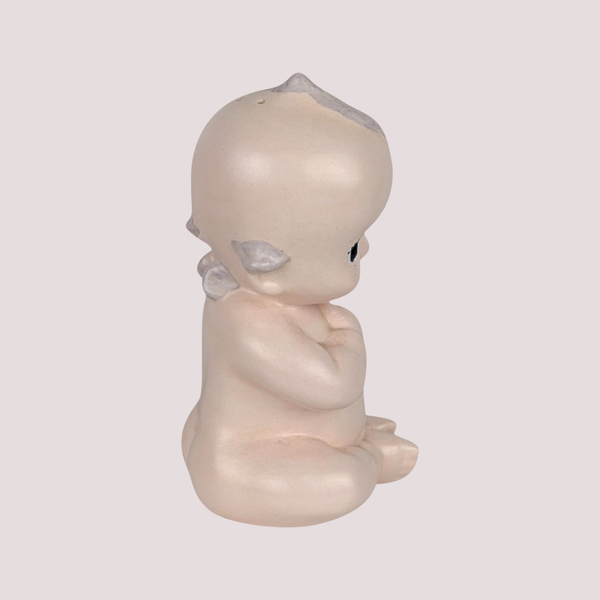 1950s Ceramic Kewpie Baby Doll Talcum Powder Shaker