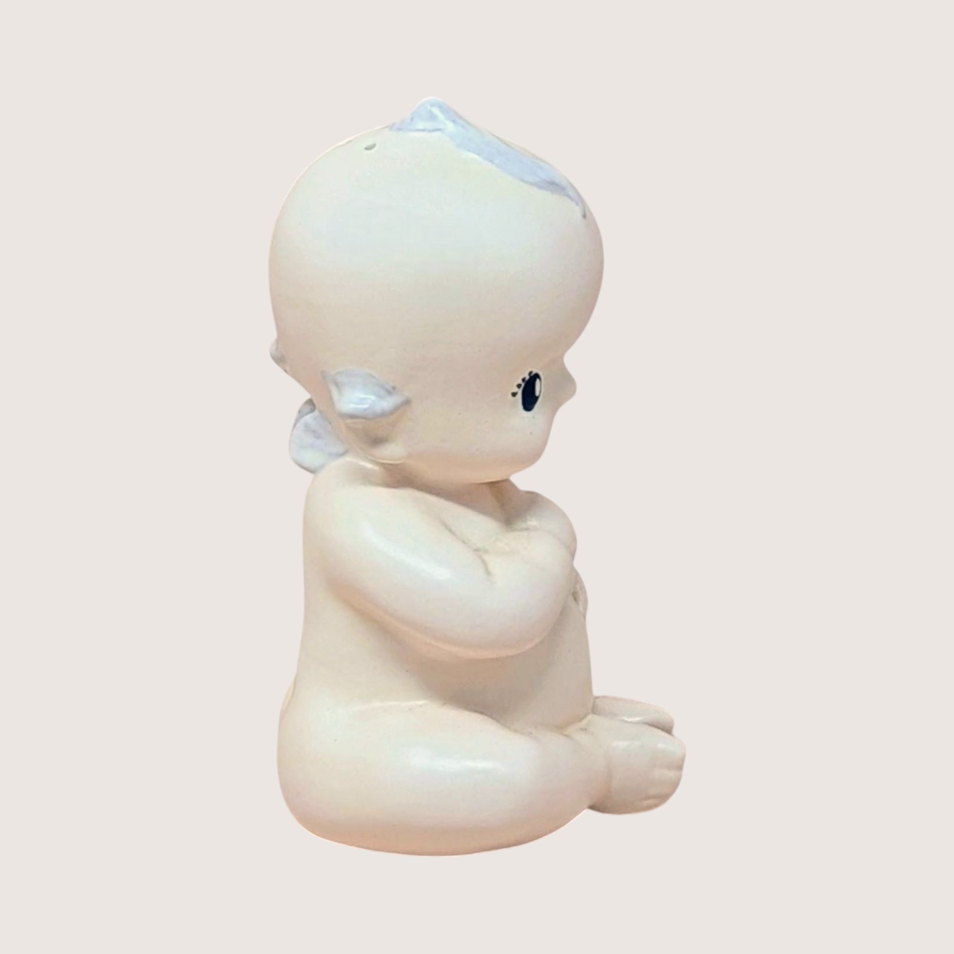 1950s Rose O'Neill Design Kewpie Ceramic Talcum Powder Shaker
