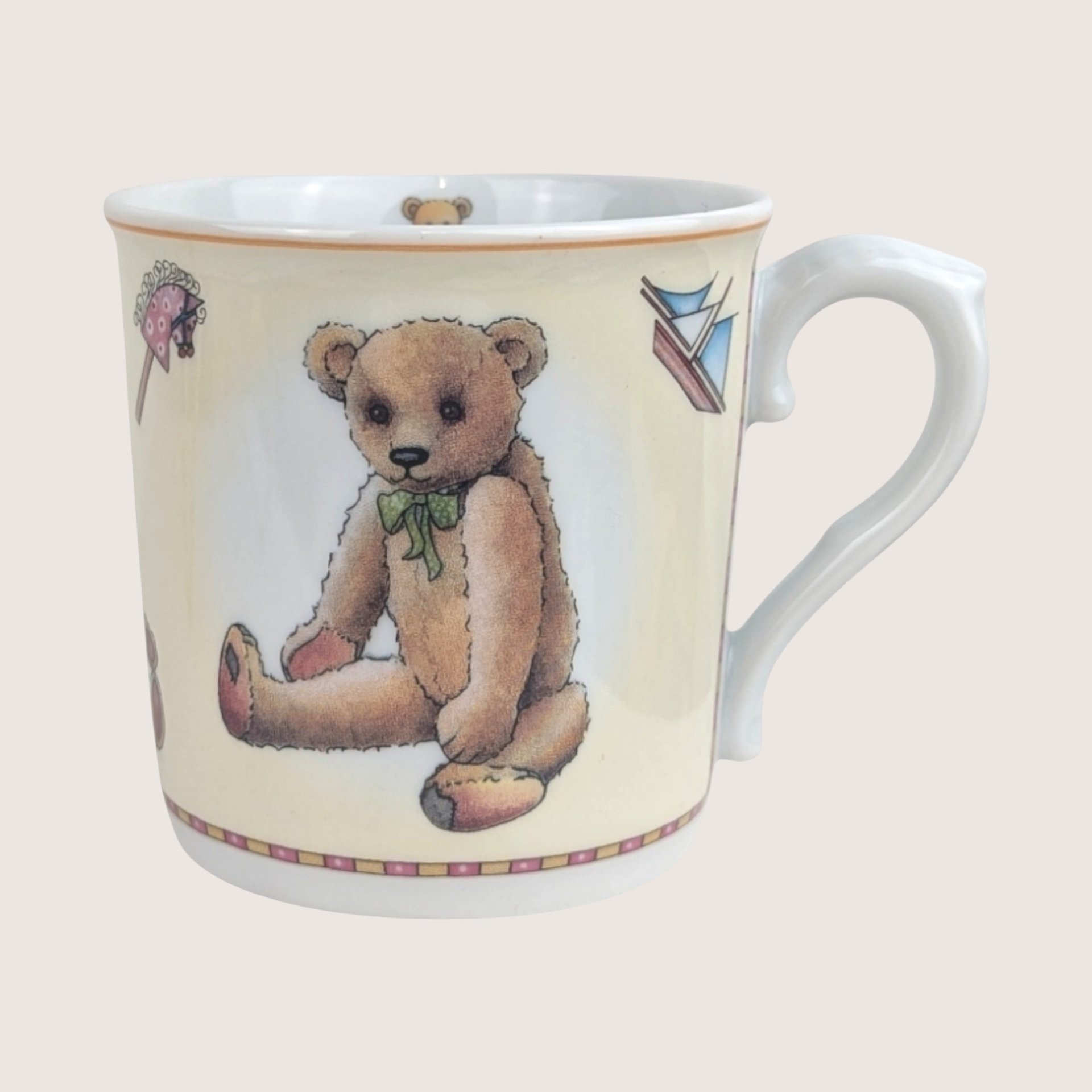 Royal Worcester Monday Child Teddy Bear Nursery Set