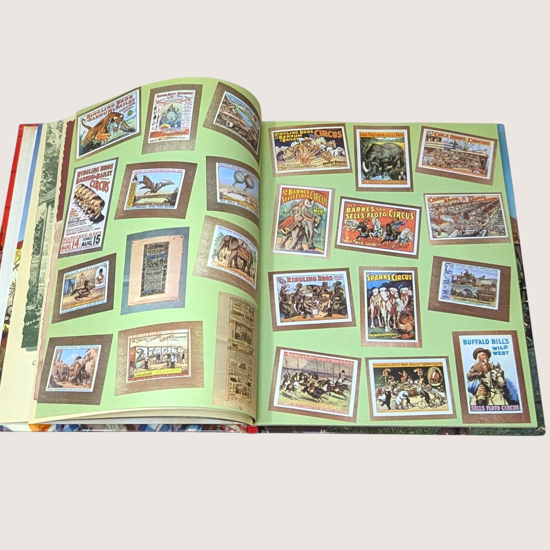 1961 Ideals Publication The Circus Hardcover Book