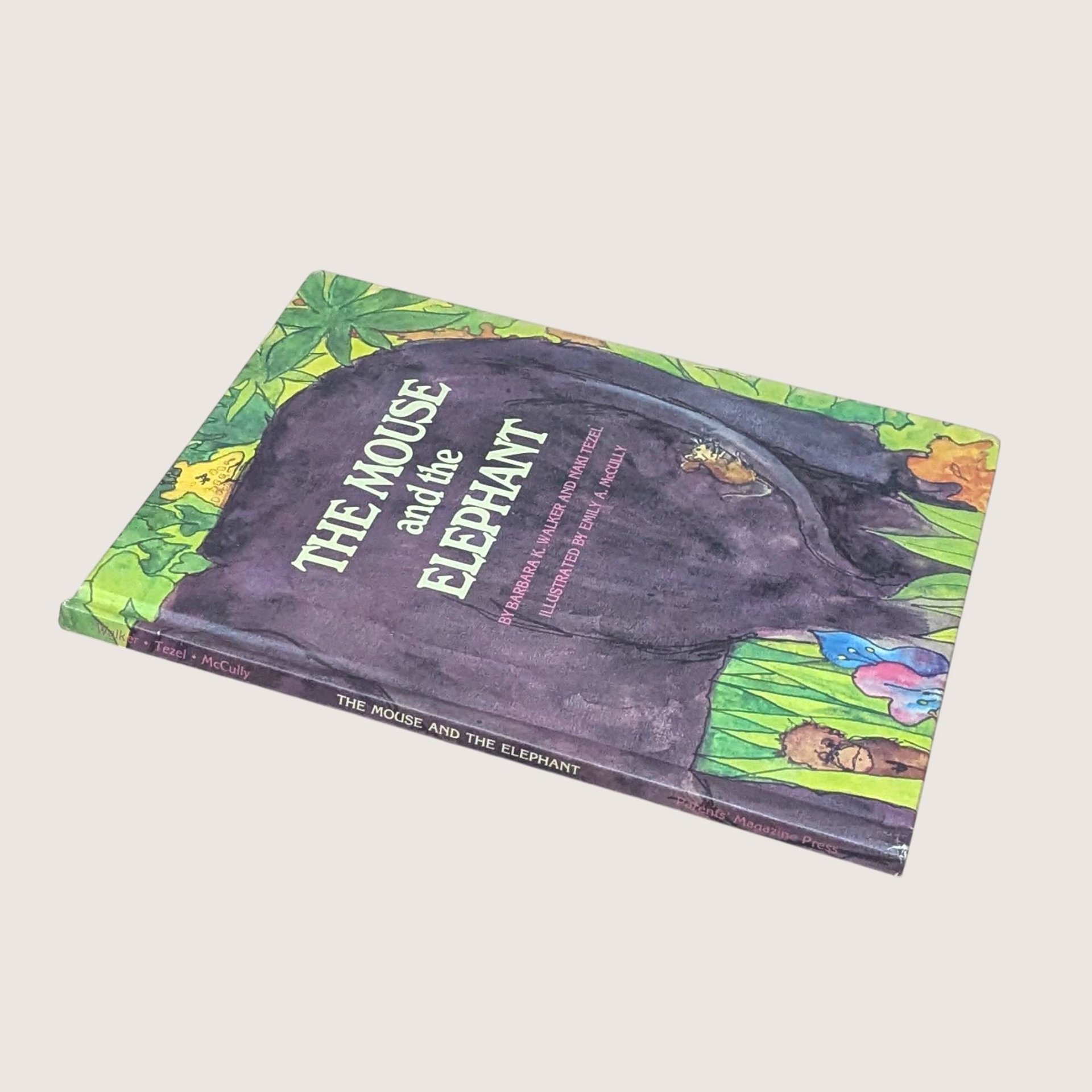 1969 The Mouse and the Elephant Barbara K Walker Hardcover Book