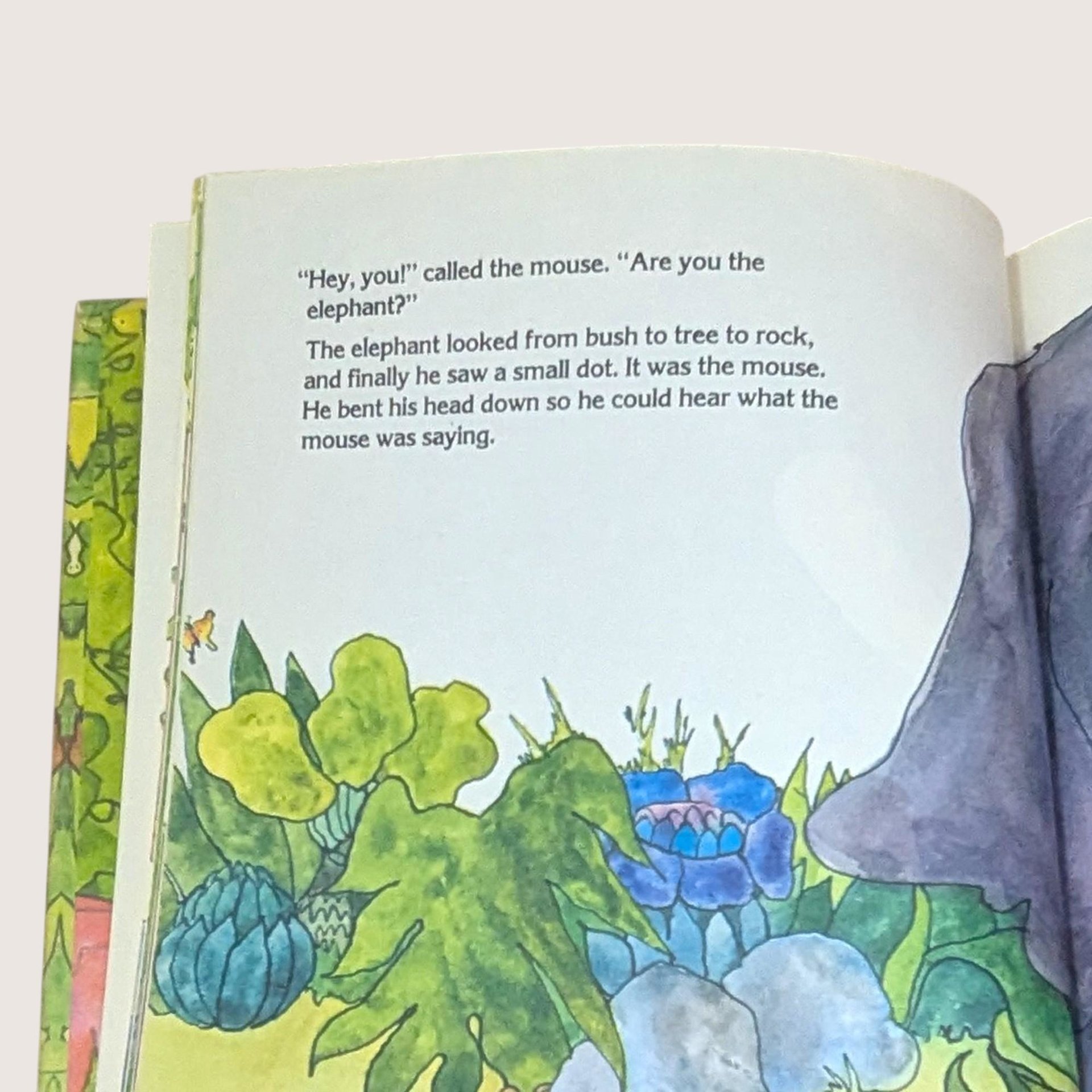 1969 The Mouse and the Elephant Barbara K Walker Hardcover Book