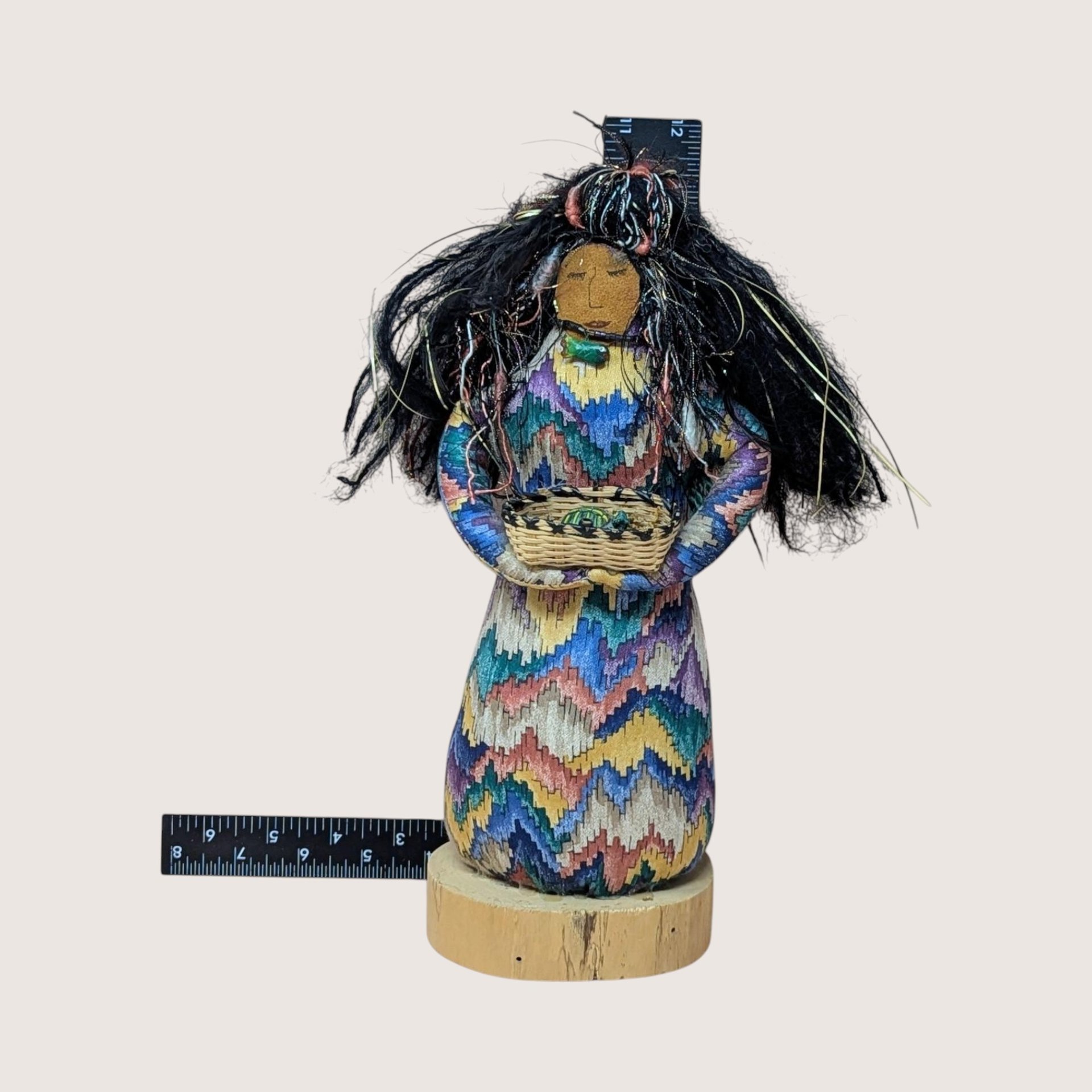 1996 Patty Kune Folk Art Doll