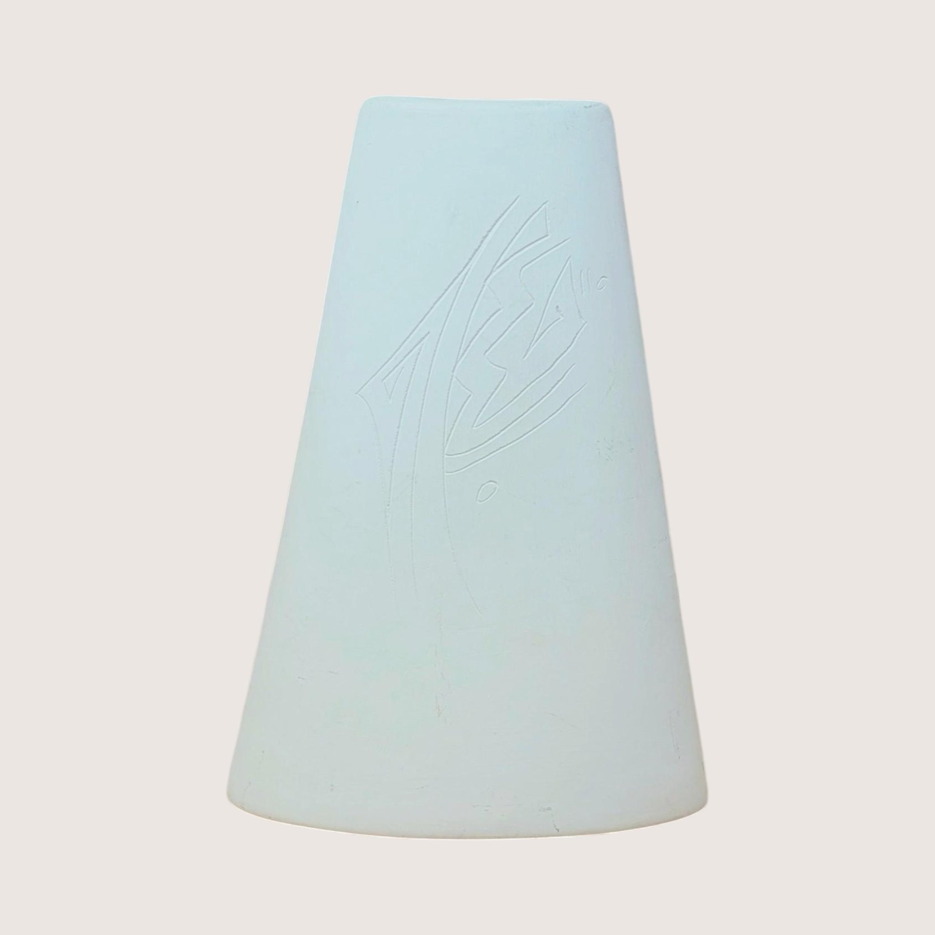 1980s Southwest Sgraffito Studio Vase