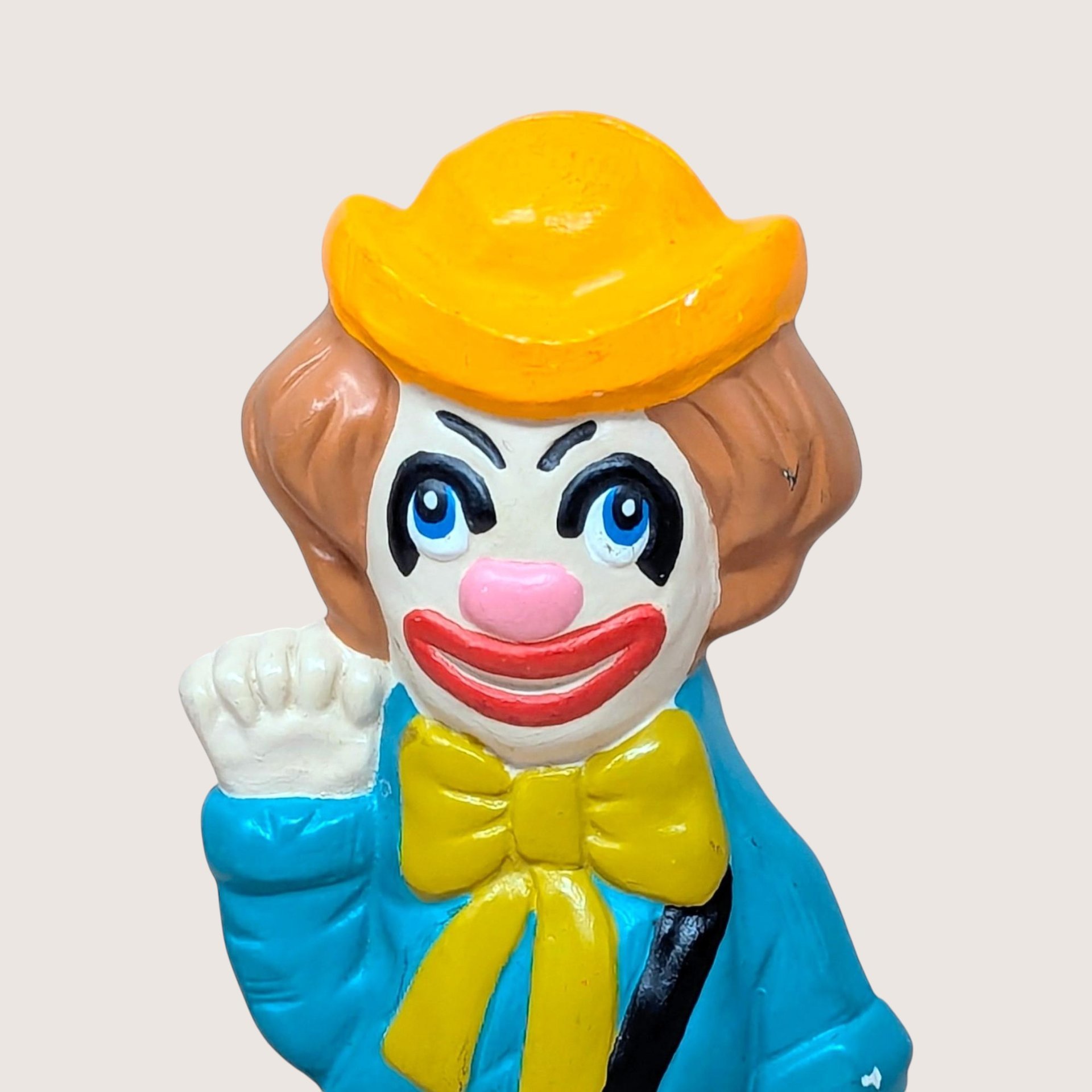 Vintage Ceramic Double Sided Laughing Crying Clown Bank Pair