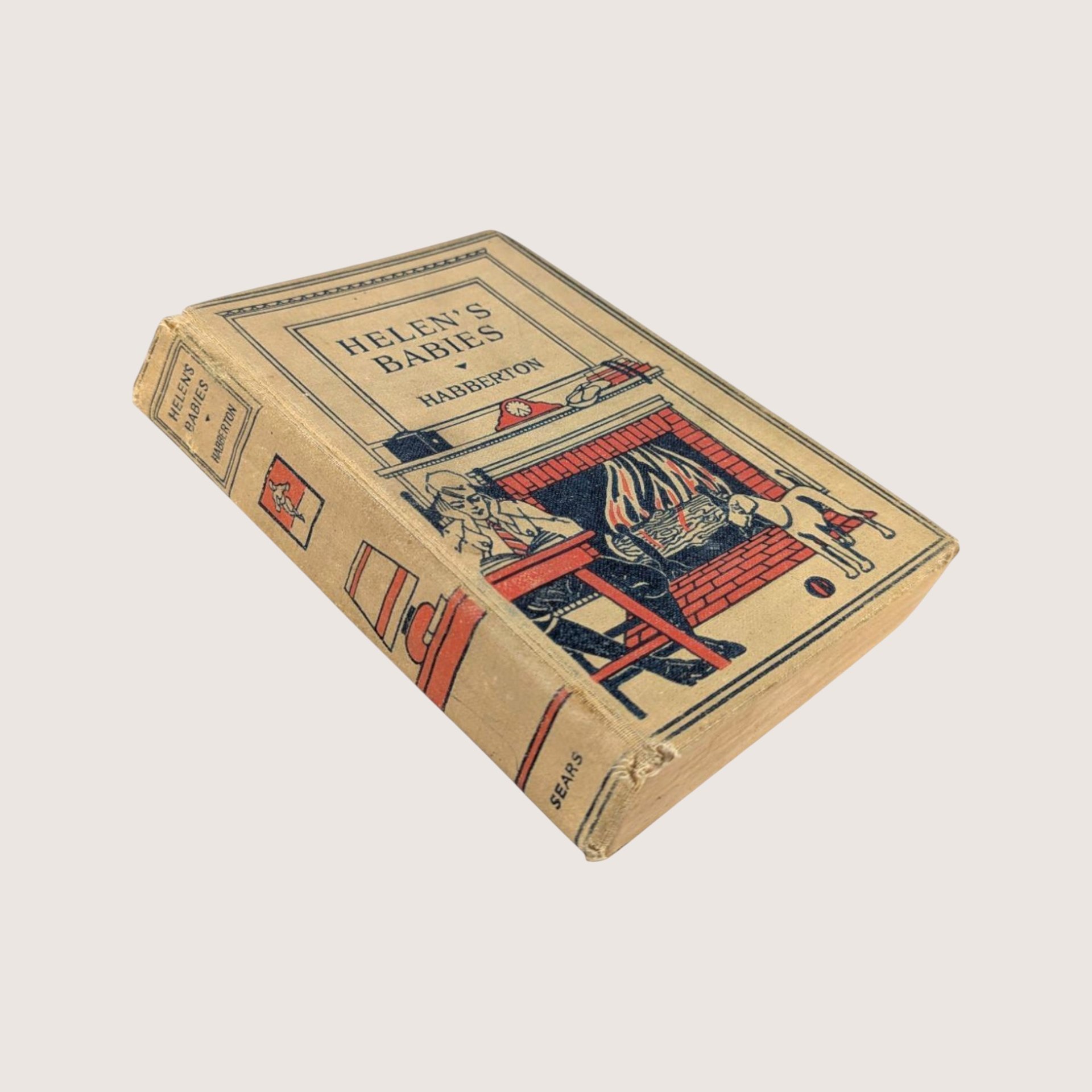 1920s Helens Babies by John Habberton Hardcover Book