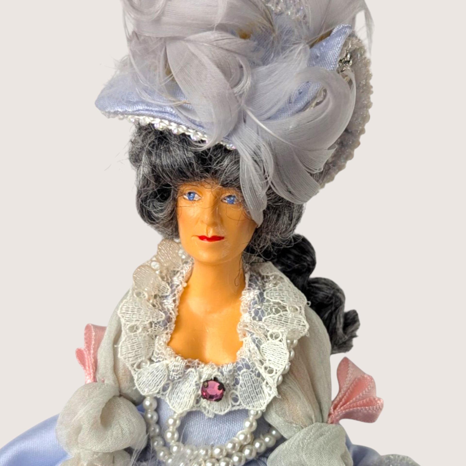 1980s Peggy Nisbet Fabric Trio of Beauty Gainsborough Doll England LE89