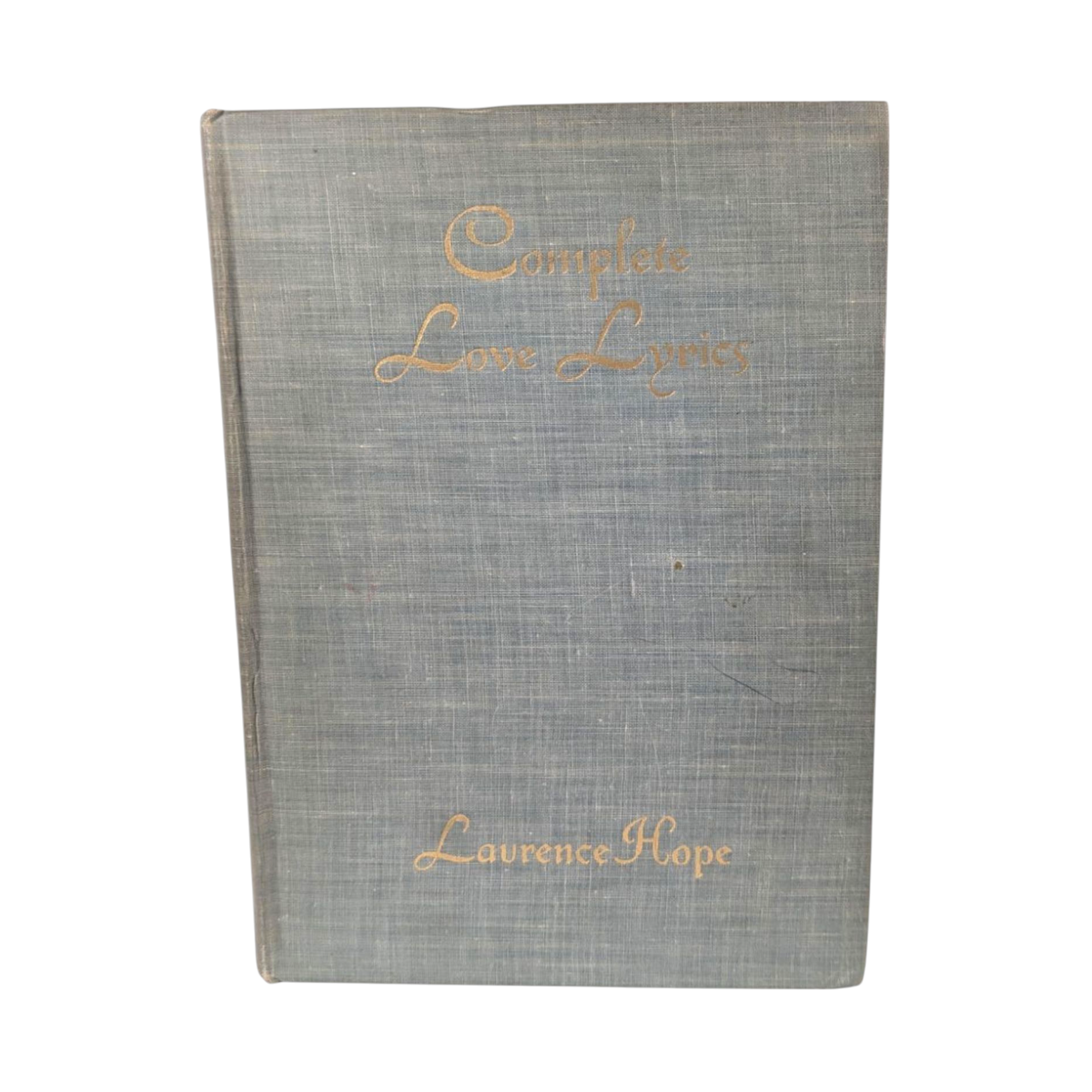 1943 Complete Love Lyrics Laurence Hope Hardcover Poetry Bryan Shaw Illustrations