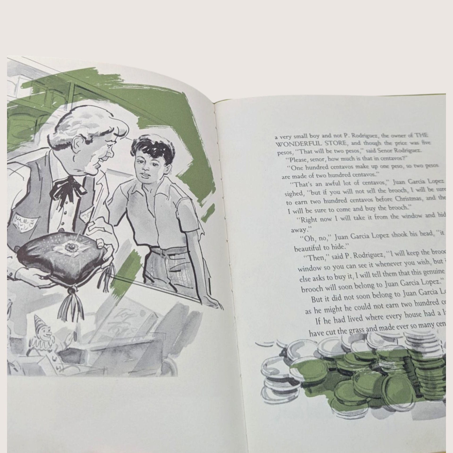 1964 A Secret for Christmas Book Nathan Zimelman Hardcover Book