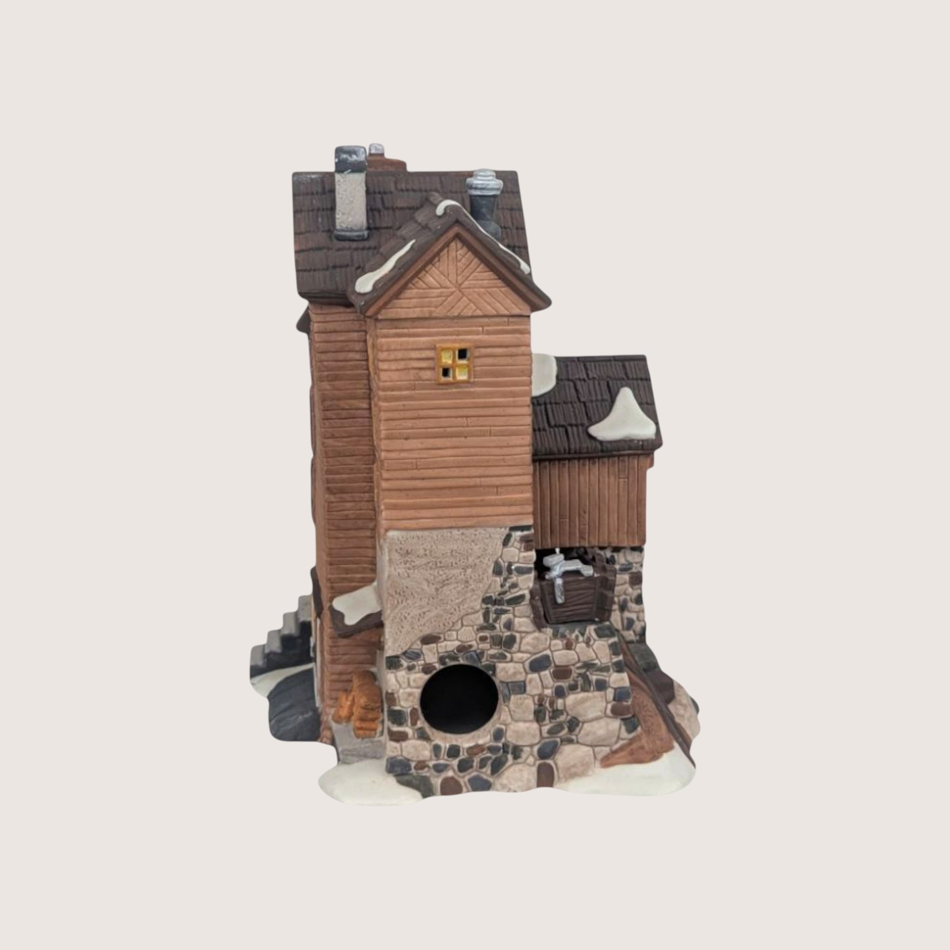 1995 Dept. 56 Great Denton Mill Light Up Village Building