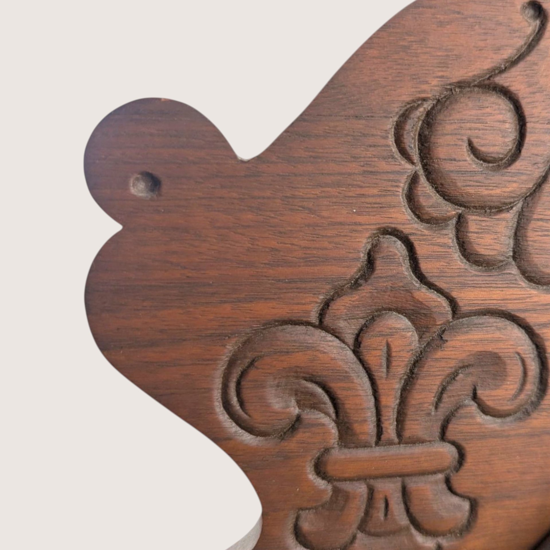 Antique Waterbury Tampa Gingerbread Clock Non Working Carved Wood Clock