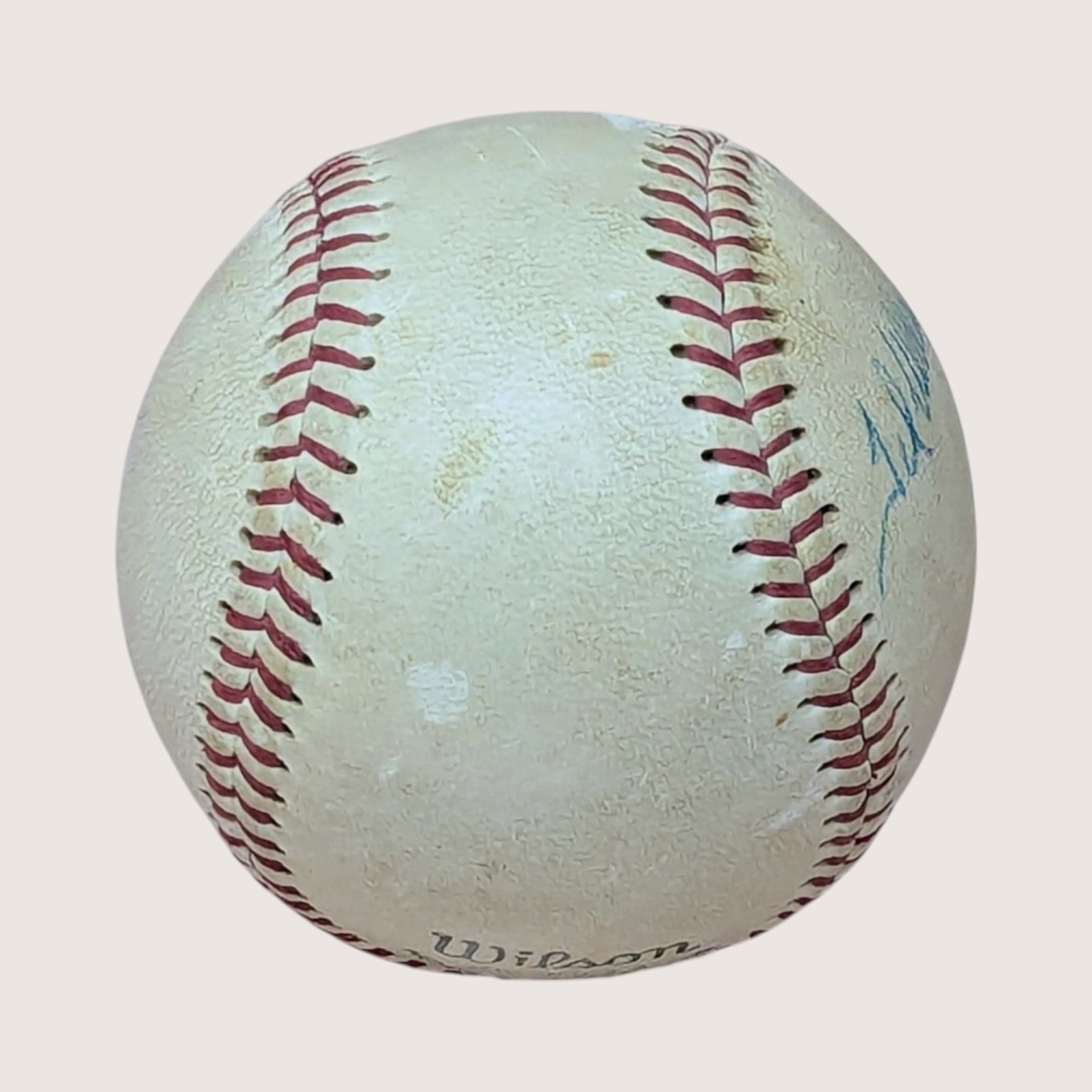 1970s Ted Uhlaender Signed Minnesota Twins Baseball