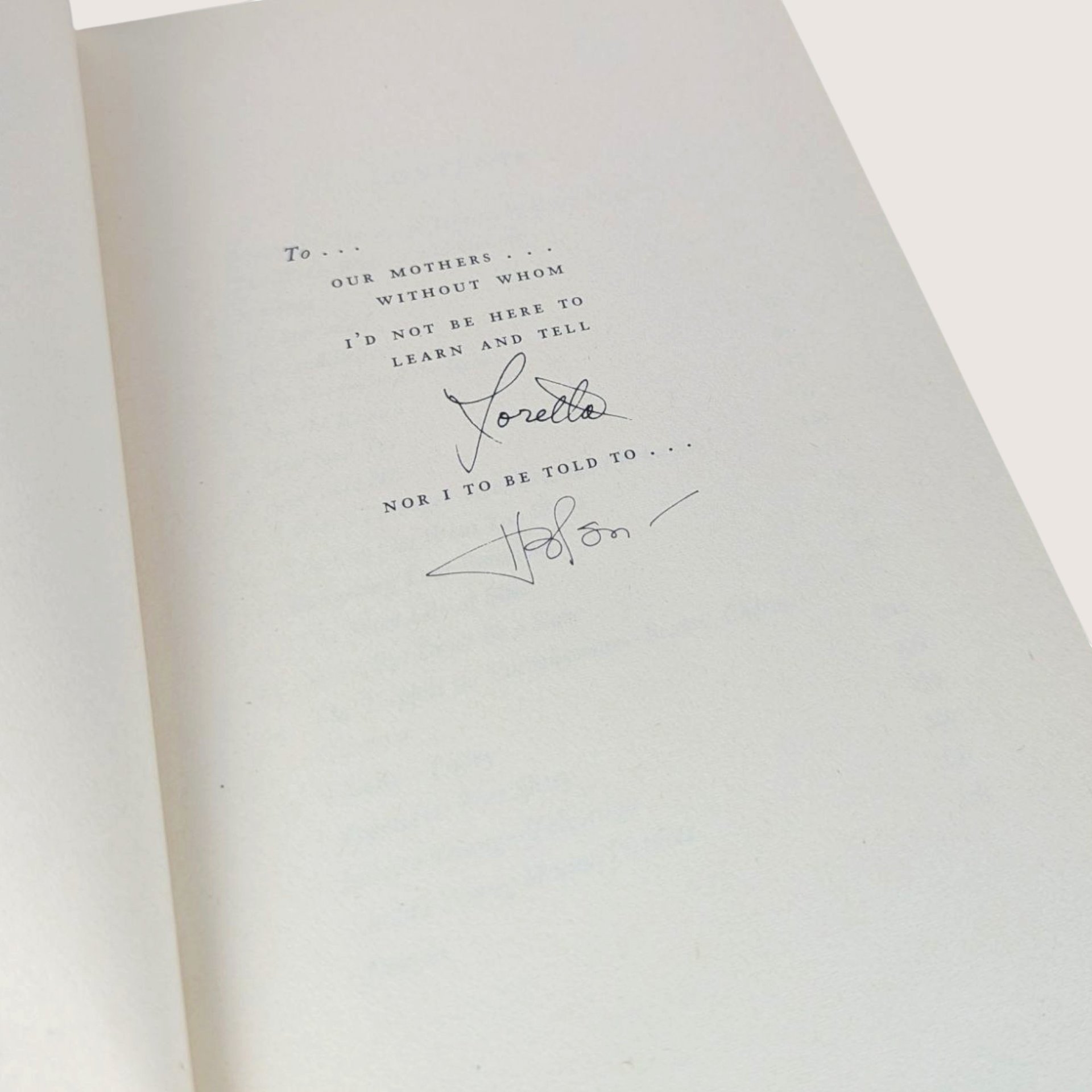 1961 The Things I Had To Learn Loretta Young Hardcover Biography Book