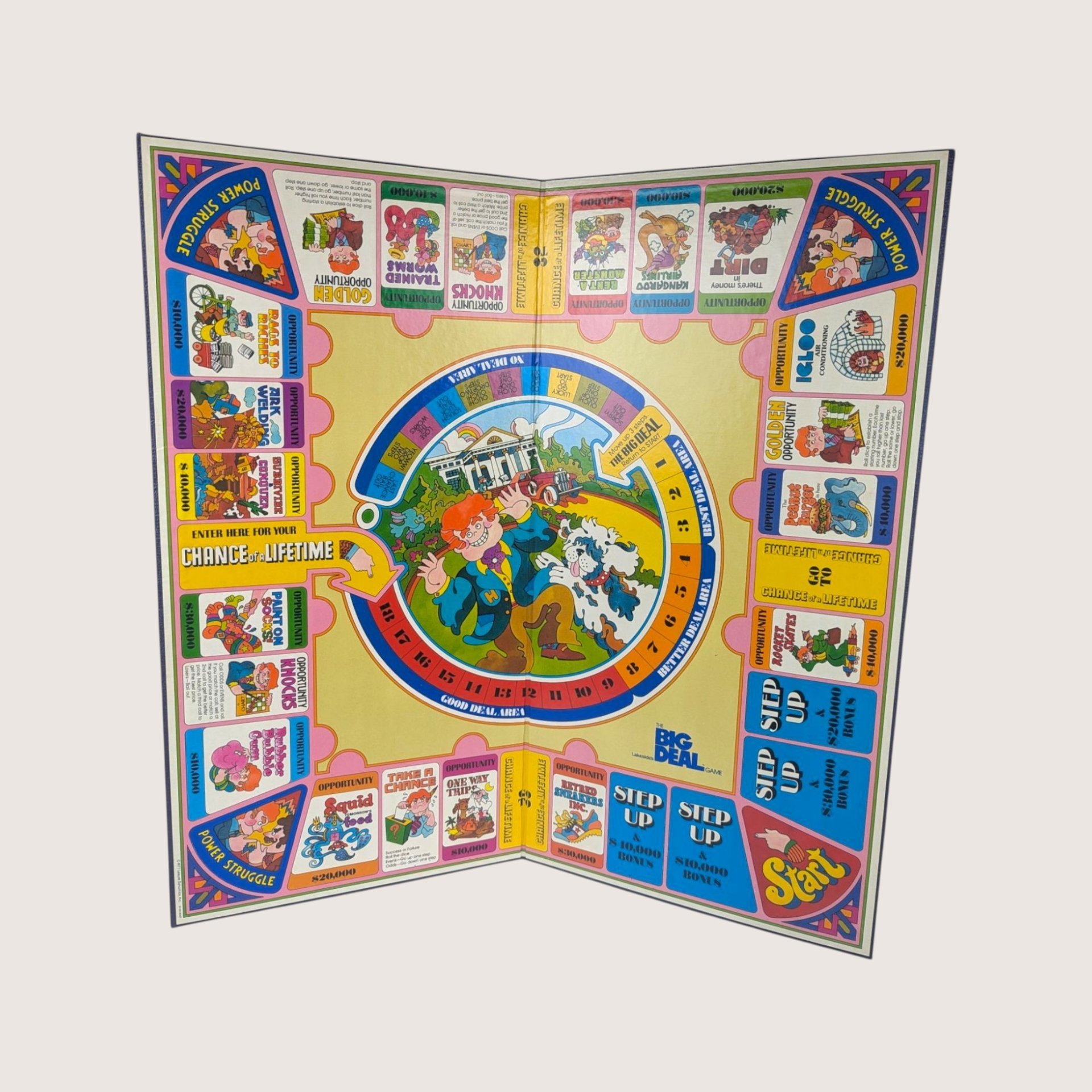 1977 Lakeside The Big Deal Board Game Complete 
