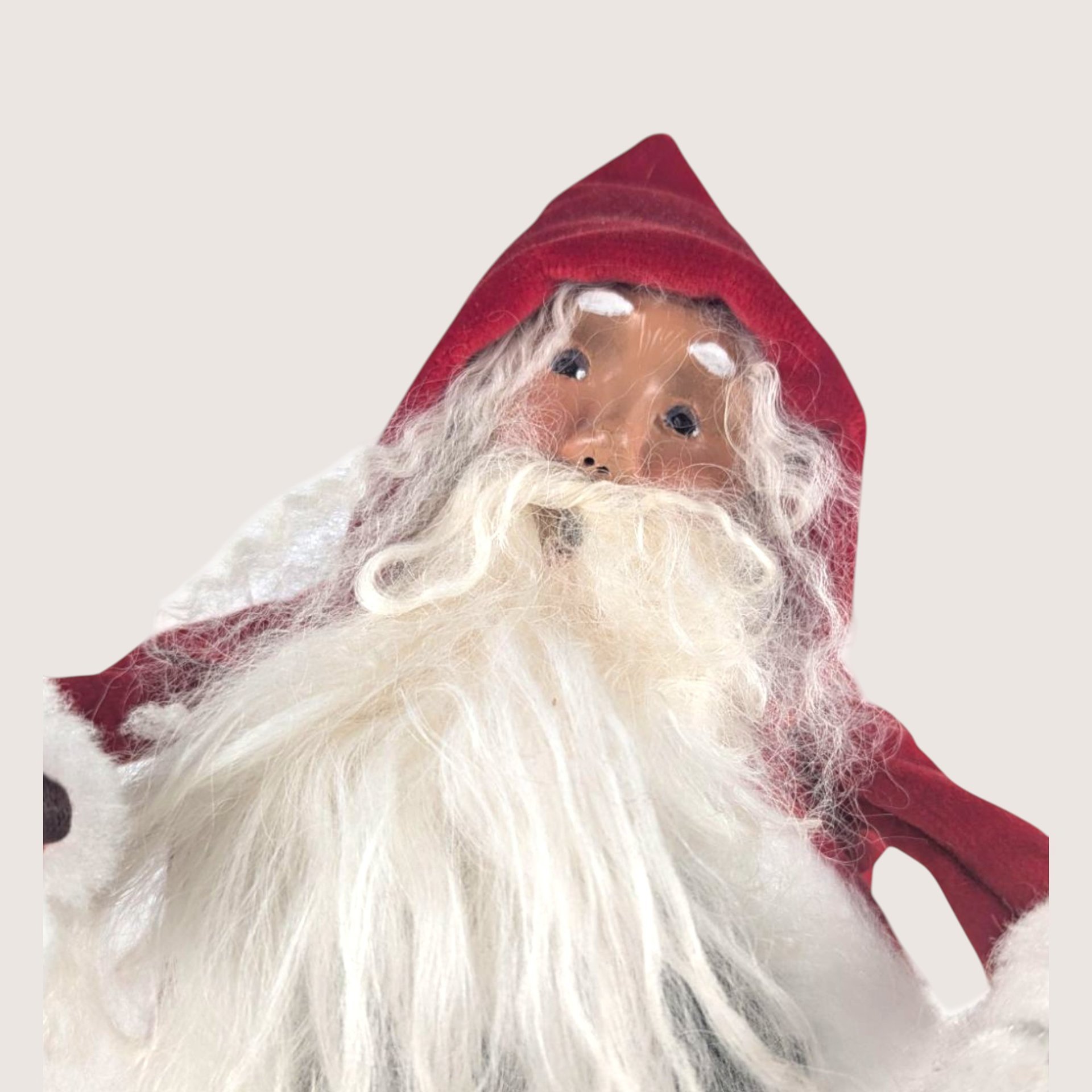 1990s Byers Choice Santa Figure Victorian Caroler