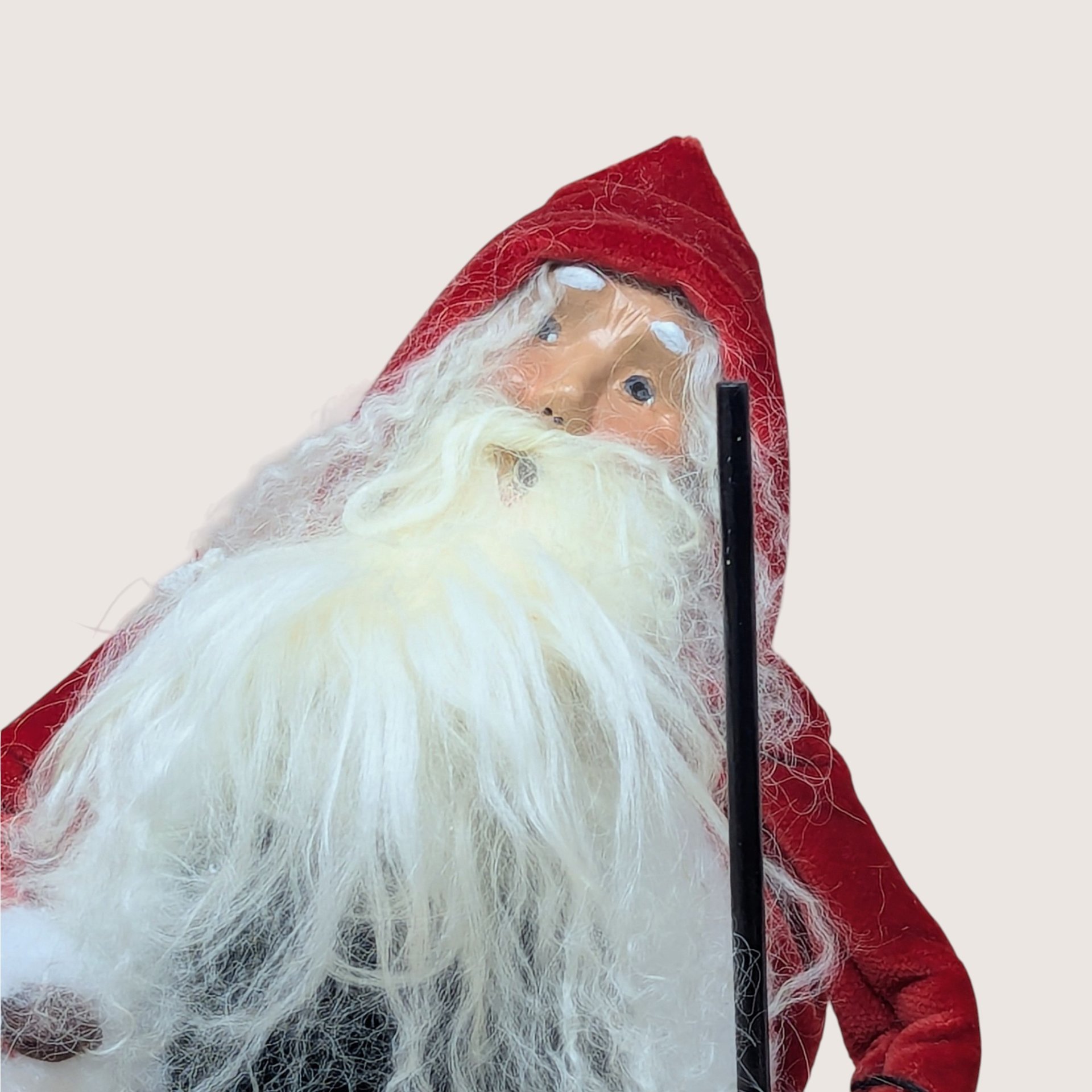 1999 Byers Choice Red Victorian Santa Caroler Figure