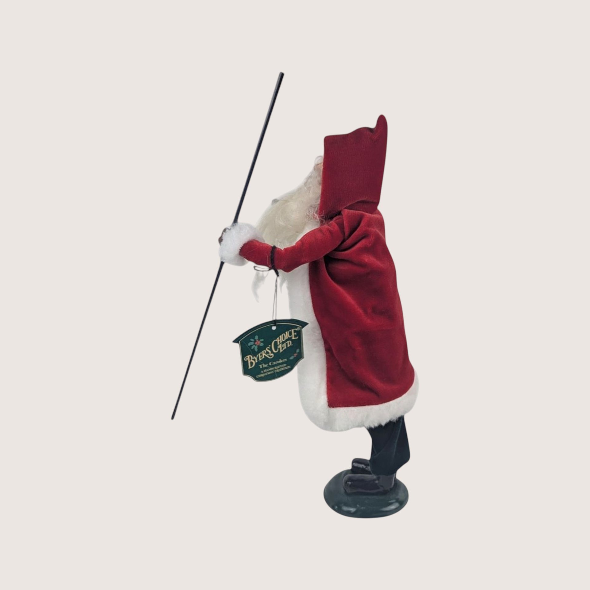 1990s Byers Choice Santa Figure Victorian Caroler