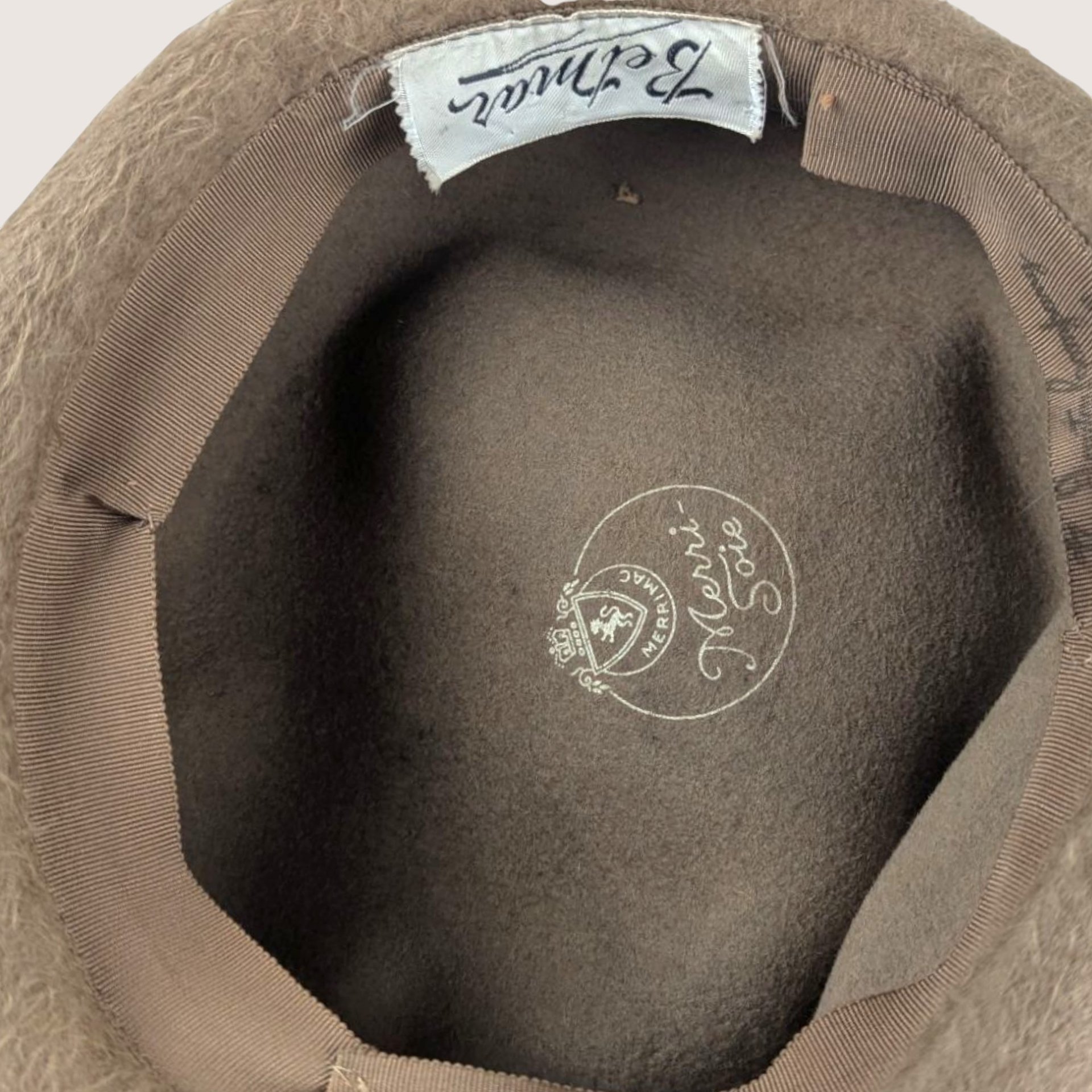 1950s BelMar The Dayton Company Fur Felt Ladies Hat Cloche Style