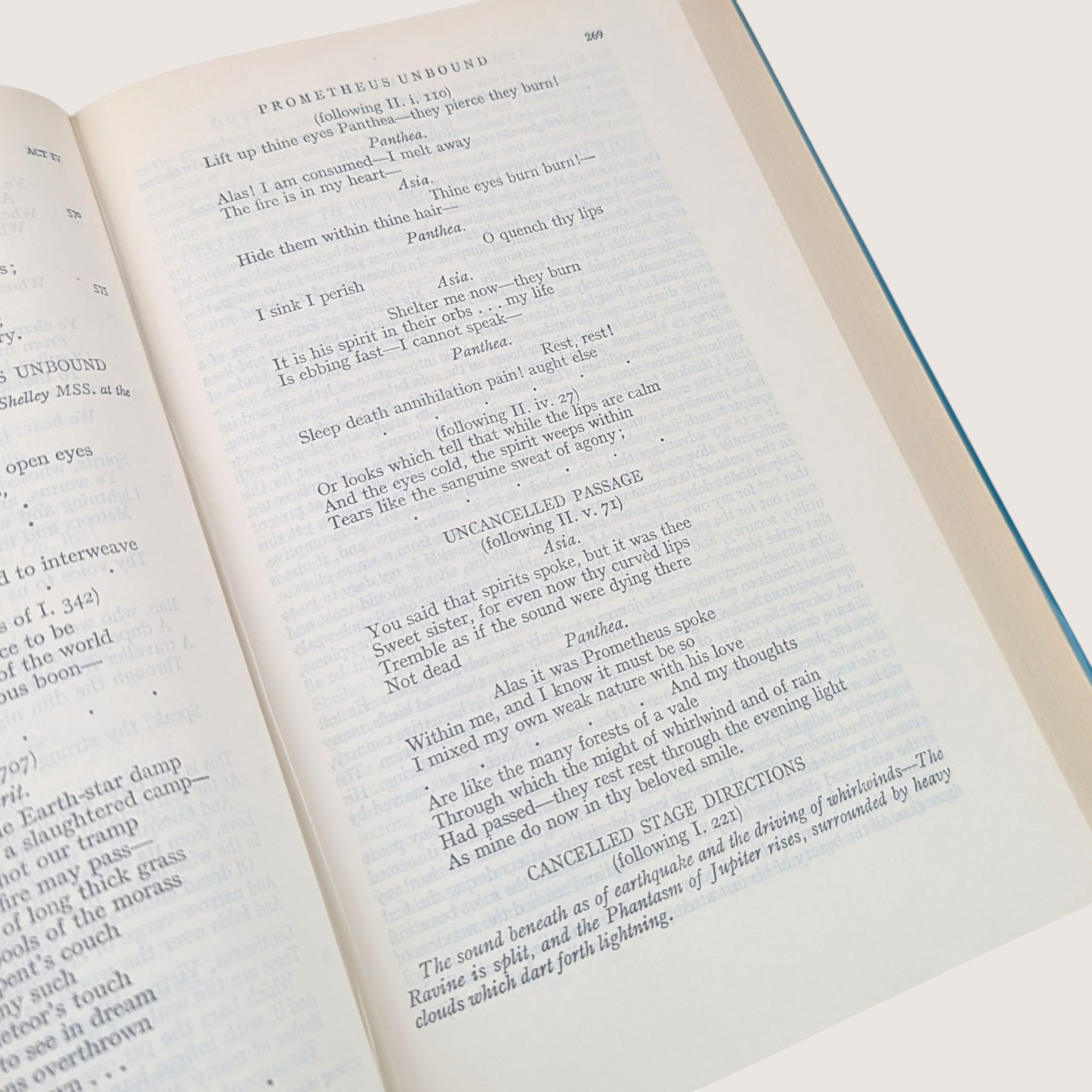 1967 Shelley Poetical Works Hardcover Book with Dust Jacket