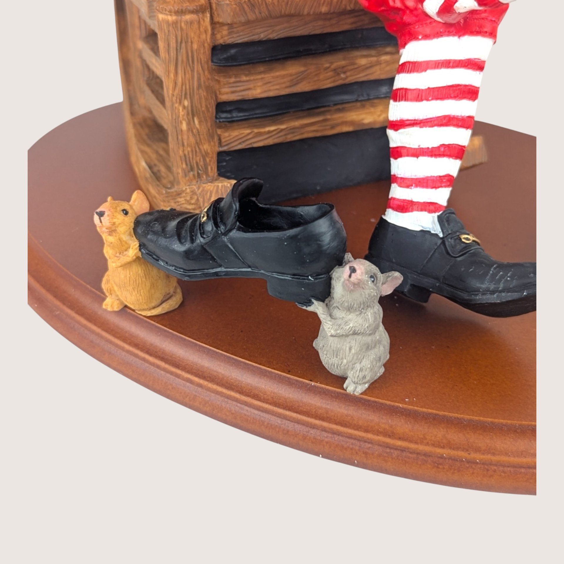 Vintage Dept 56 Bachman's Santa's Dress Rehearsal Figurine Set