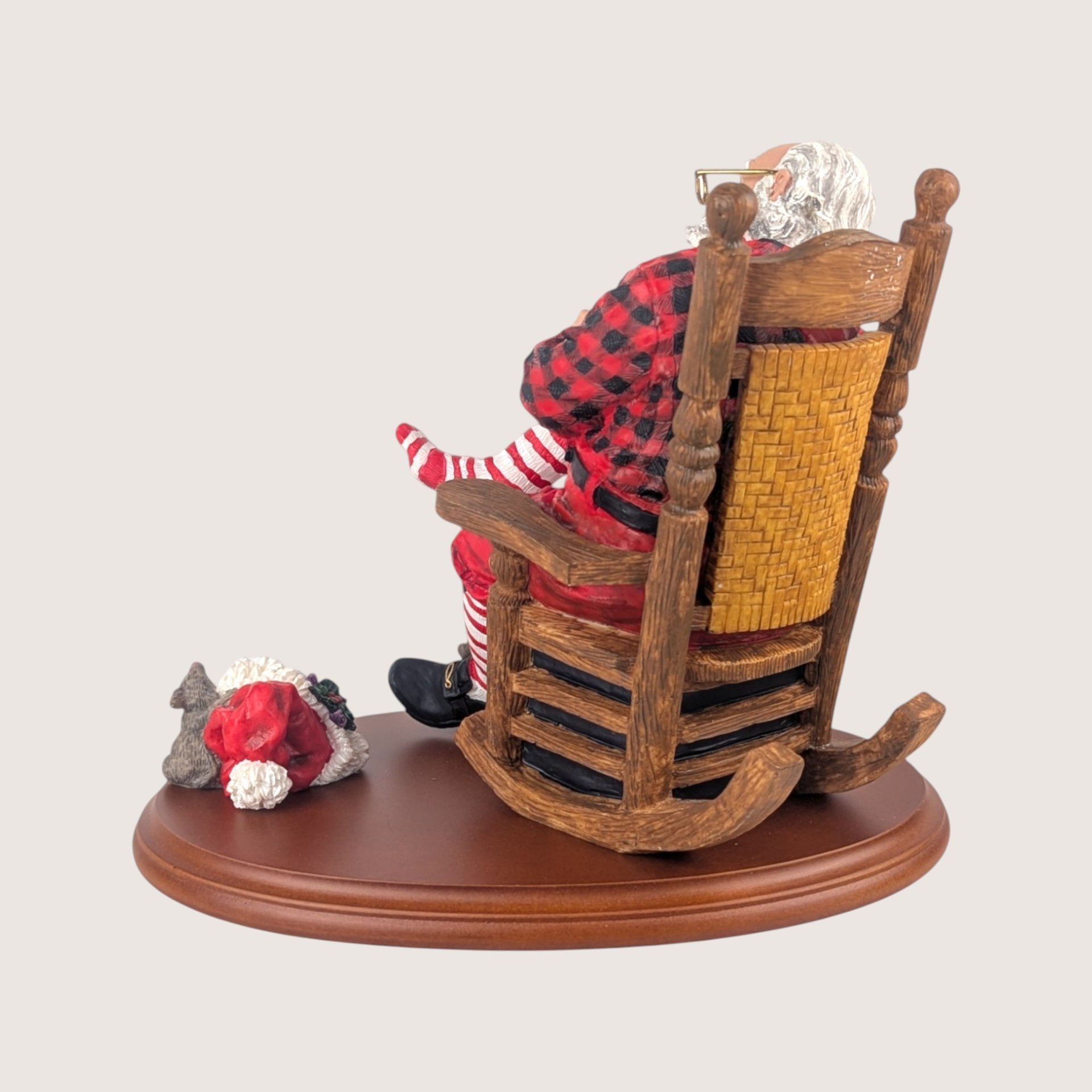 Vintage Dept 56 Bachman's Santa's Dress Rehearsal Figurine Set
