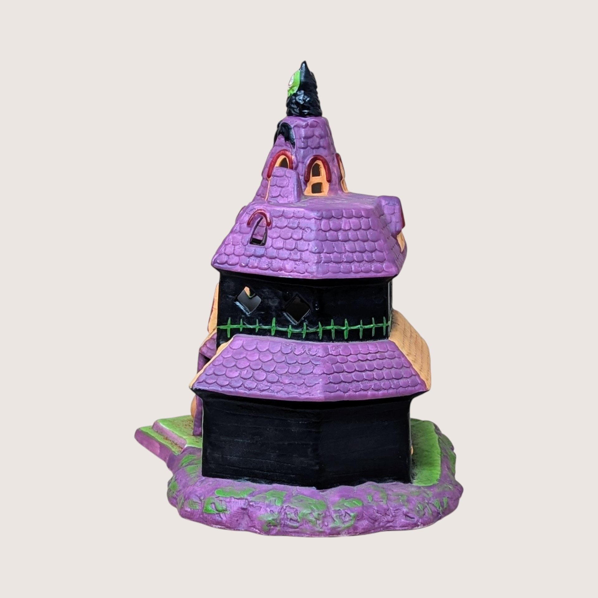 Vintage Celebrations by Silvestri Ceramic Halloween House